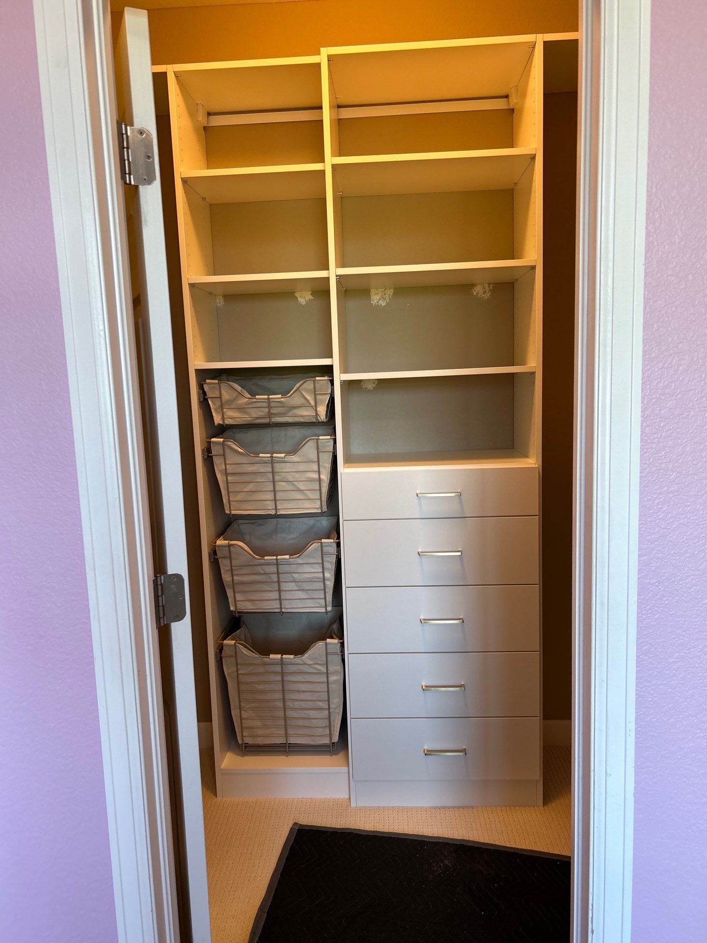 Multiple Closet Installations in Longmont by Concept 32, Inc.
