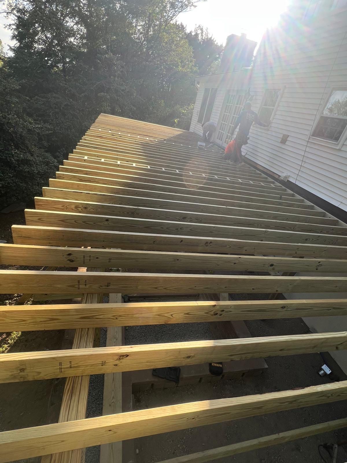 New Deck  in Boonton by deck guardian