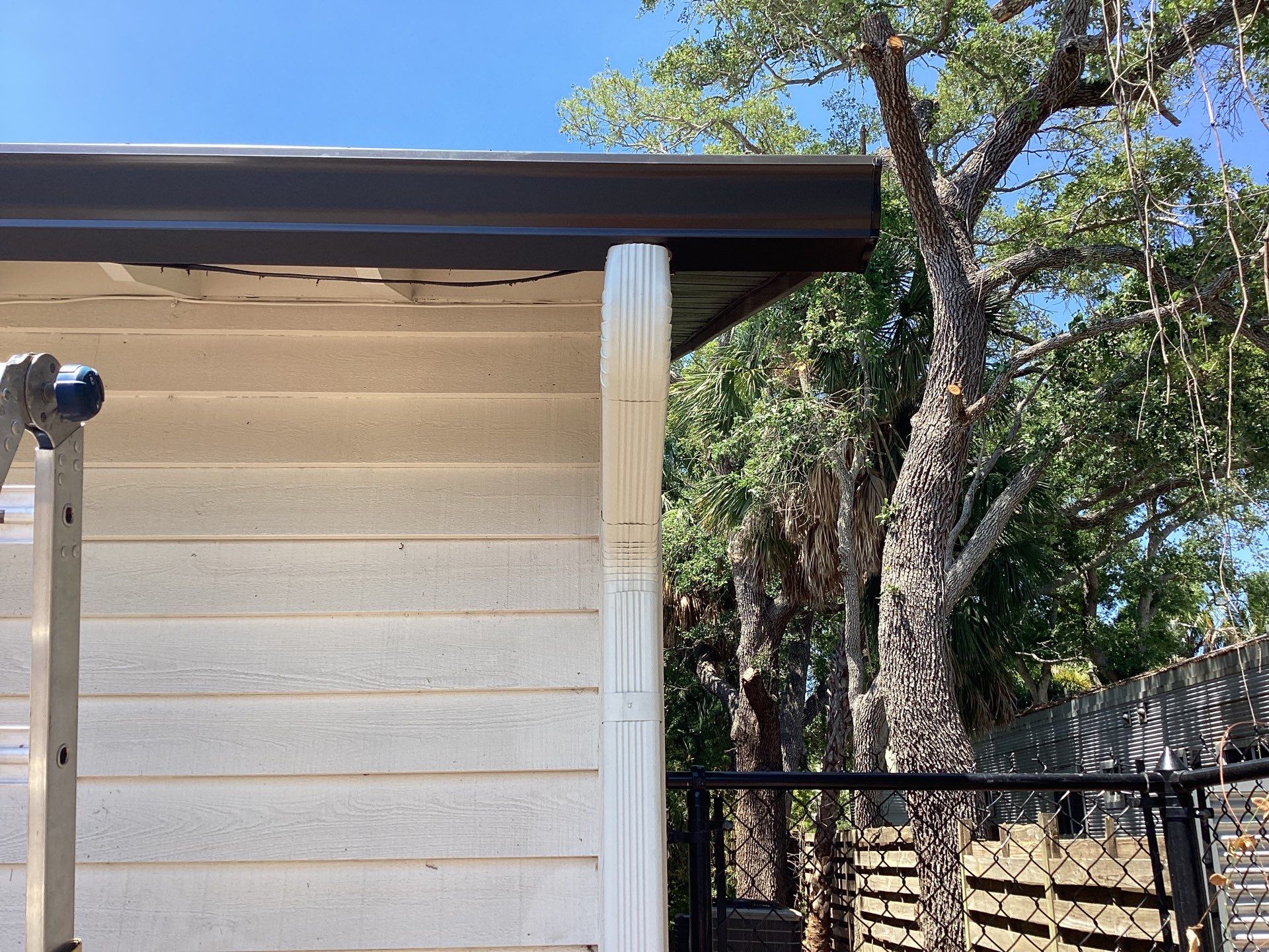 Gutter Guard Installation Project in Sarasota FL by Gutter Professors