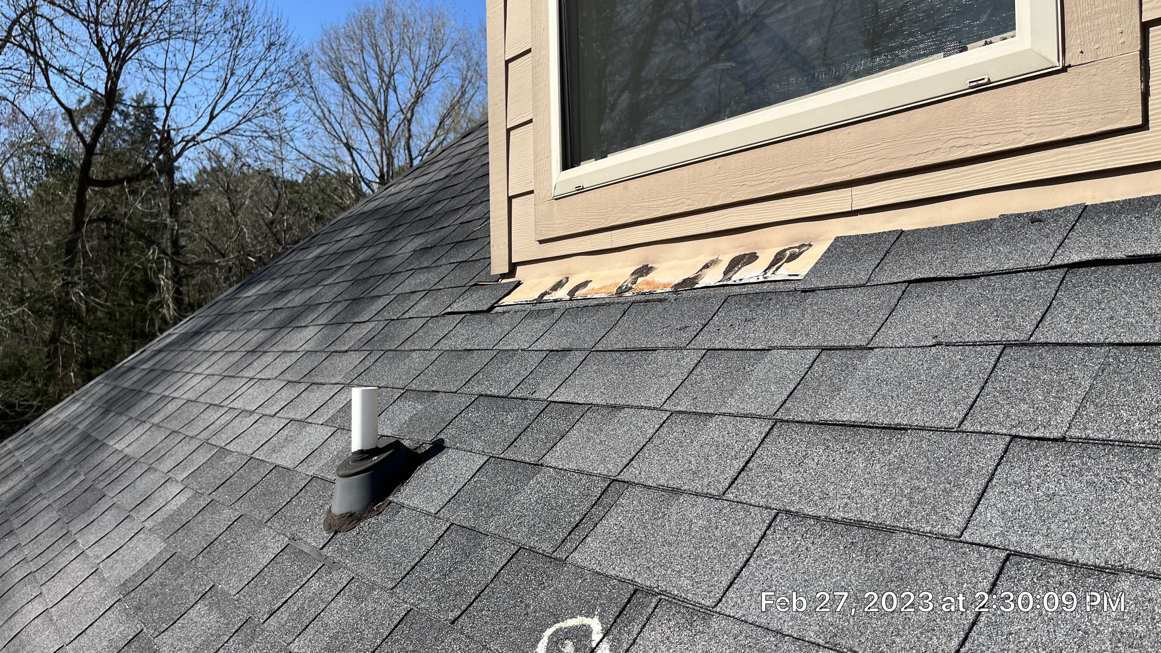 Residential Roofing Installation using Malarkey Architectural Vista Shingles by Hostetler Roofing