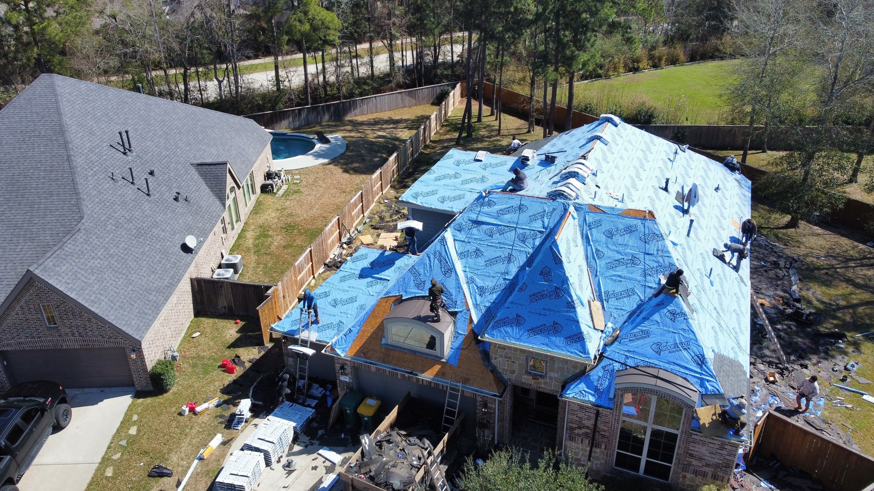 Residential Roof Replacement using IKO Cambridge Lifetime Shingle by Elite Roofing LLC