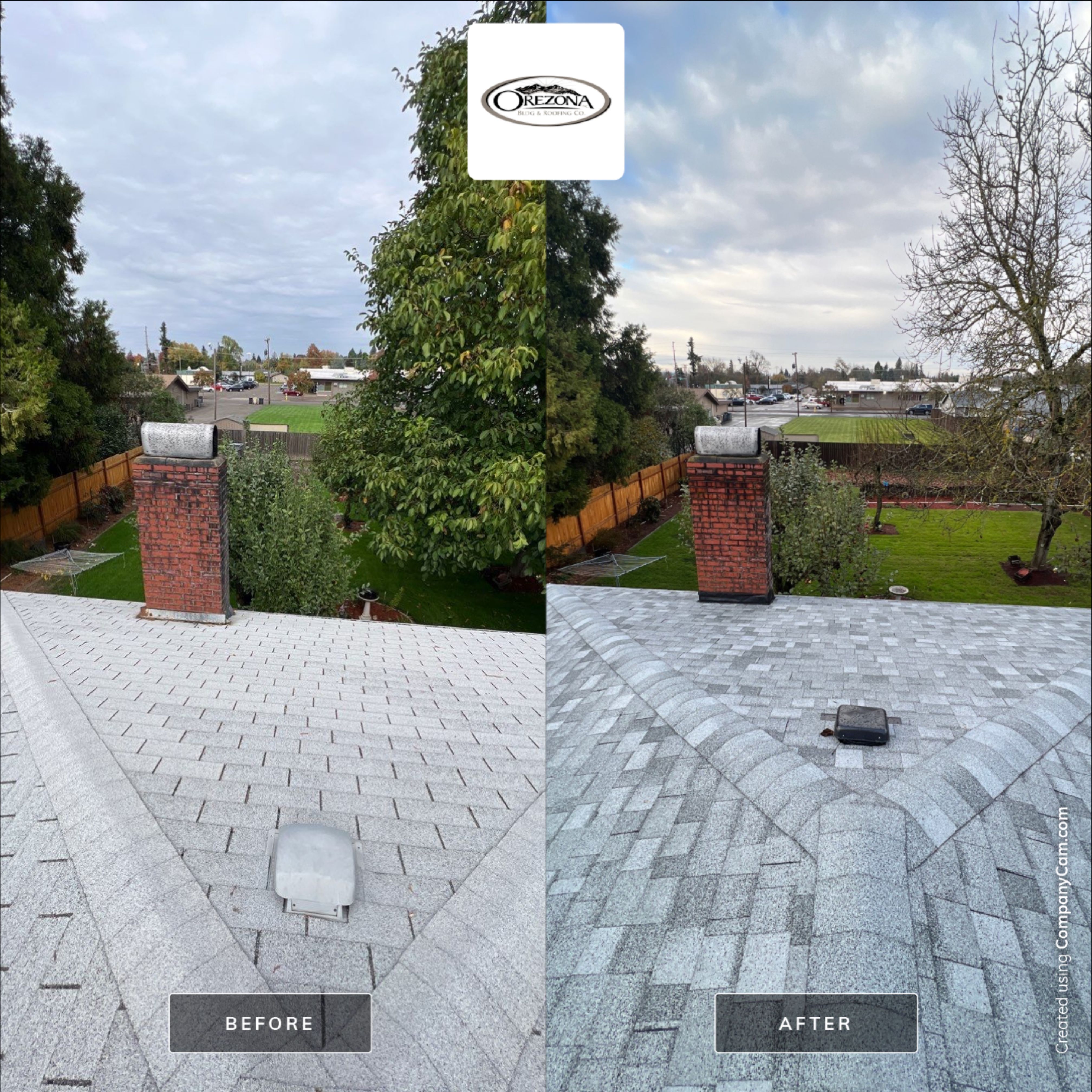 Residential Roof Installation: IKO Dynasty 30 Year Shingle Color: Frostone Grey by Orezona Building & Roofing Company, Inc.