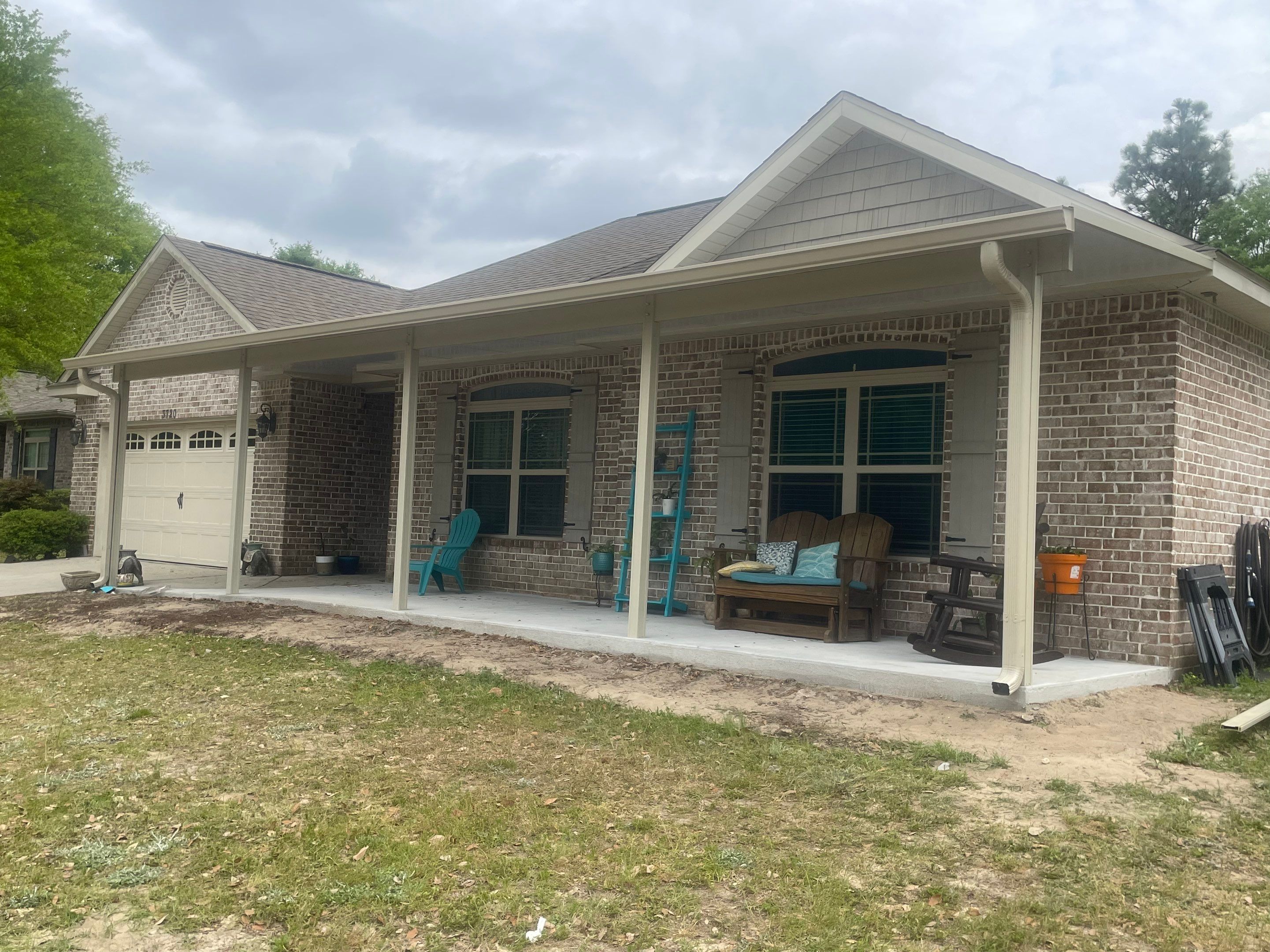 Patio Cover & Screen Room w/Vinyl 4-Tracks by Titan Sunrooms