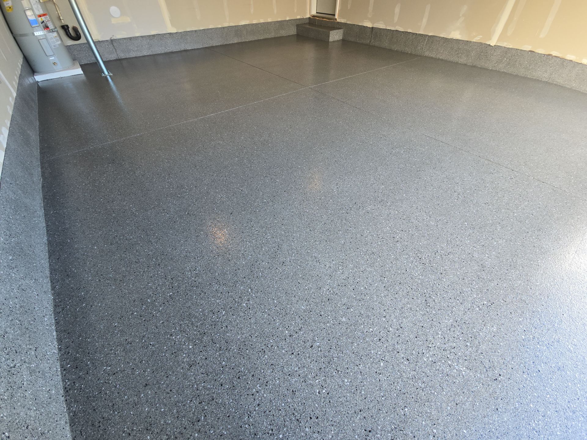 Spokane Residential Garage Floor Coating and Surface Transformation by Croc Coatings, LLC