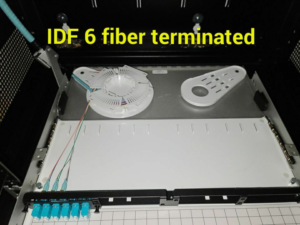 Structure Cable Installation using Cat 6 Cabling & Fiber  by Firmament Solutions