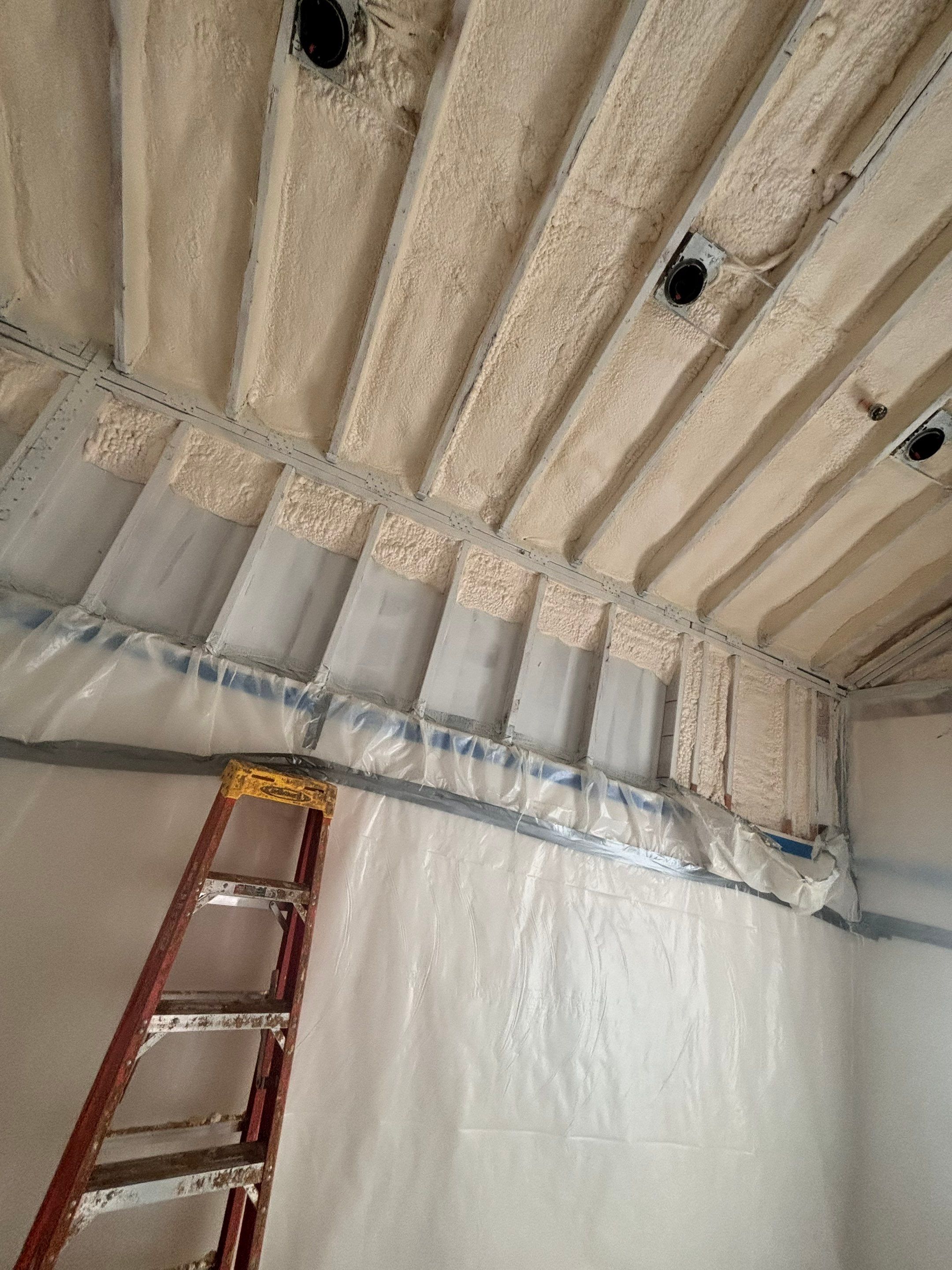 Spray Foam Project in Los Angeles by Insulation Labs