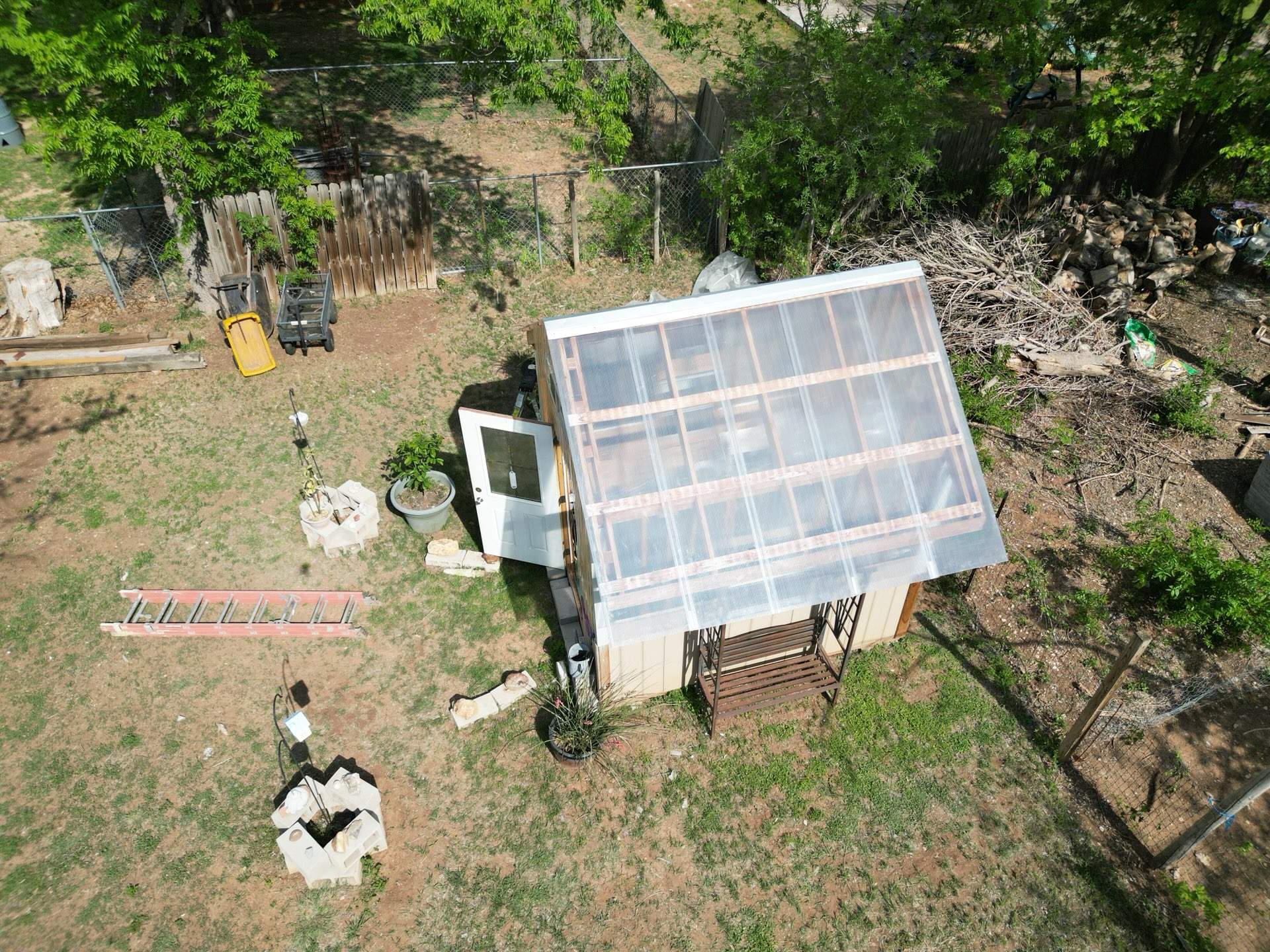 Roof + Green house roof replacement by Cool Roofs