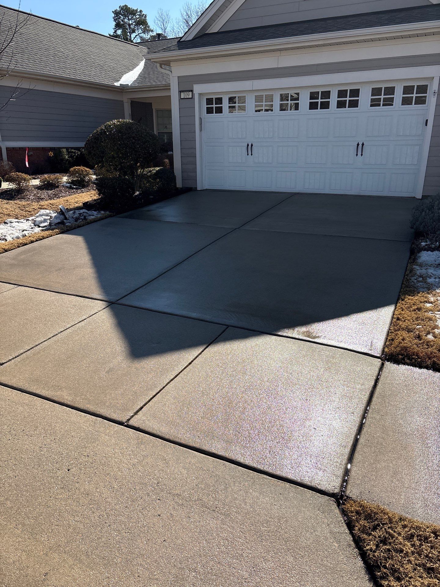 Concrete Driveway using Concrete Sealant by DuraSeal