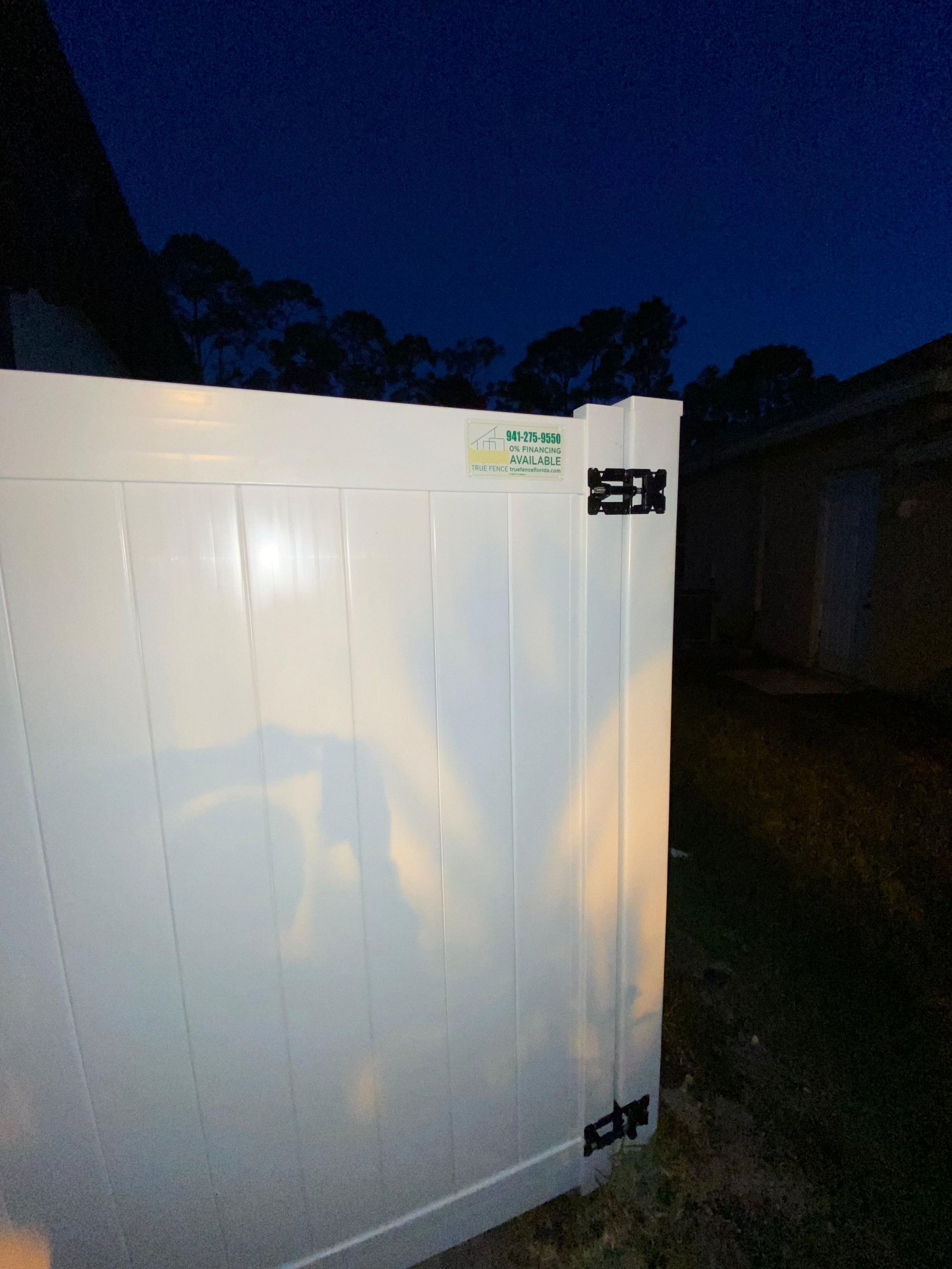 Vinyl Fence in Cape Coral by True Fence LLC