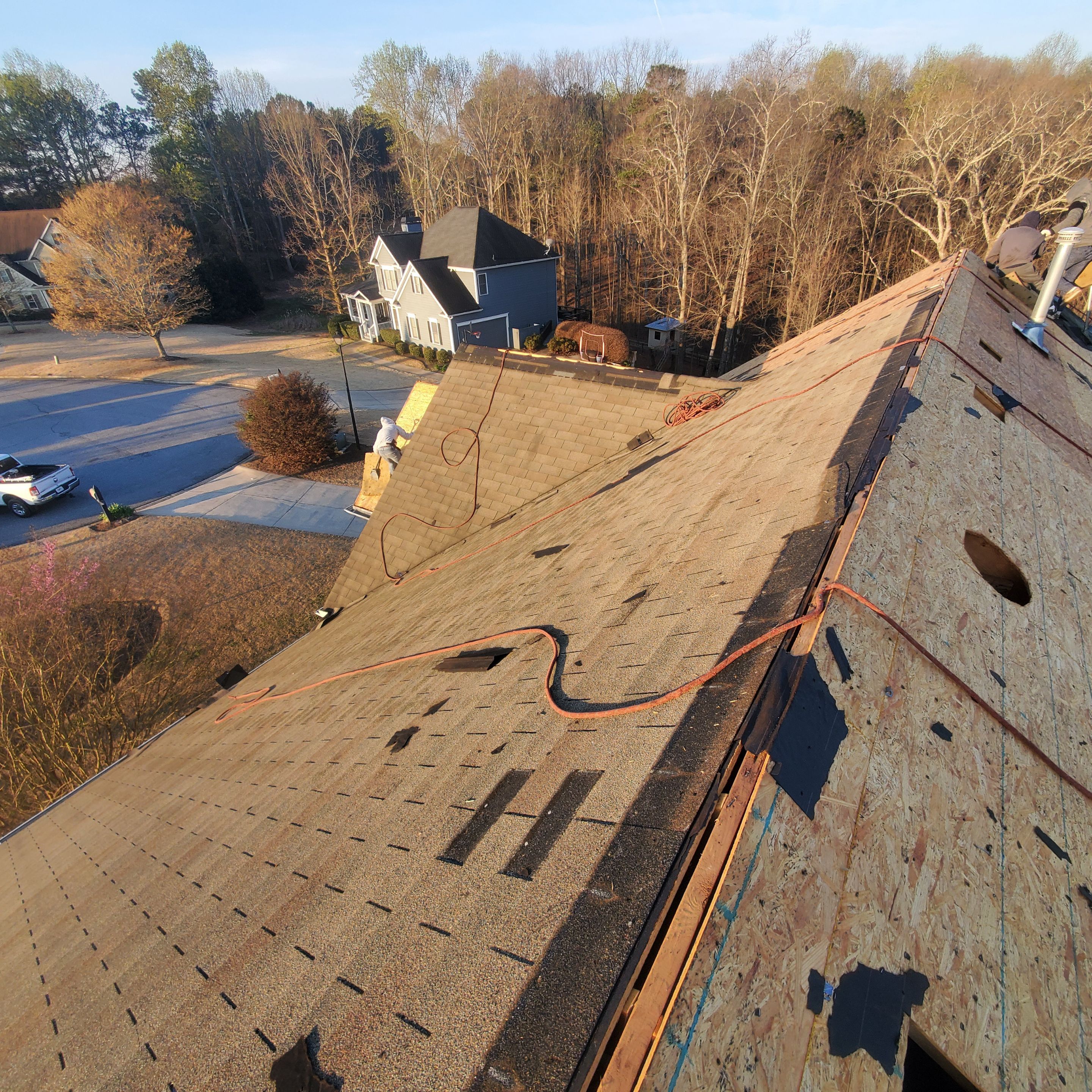 Commercial Roofing Installation using Owens Corning by Inspector Roofing and Restoration