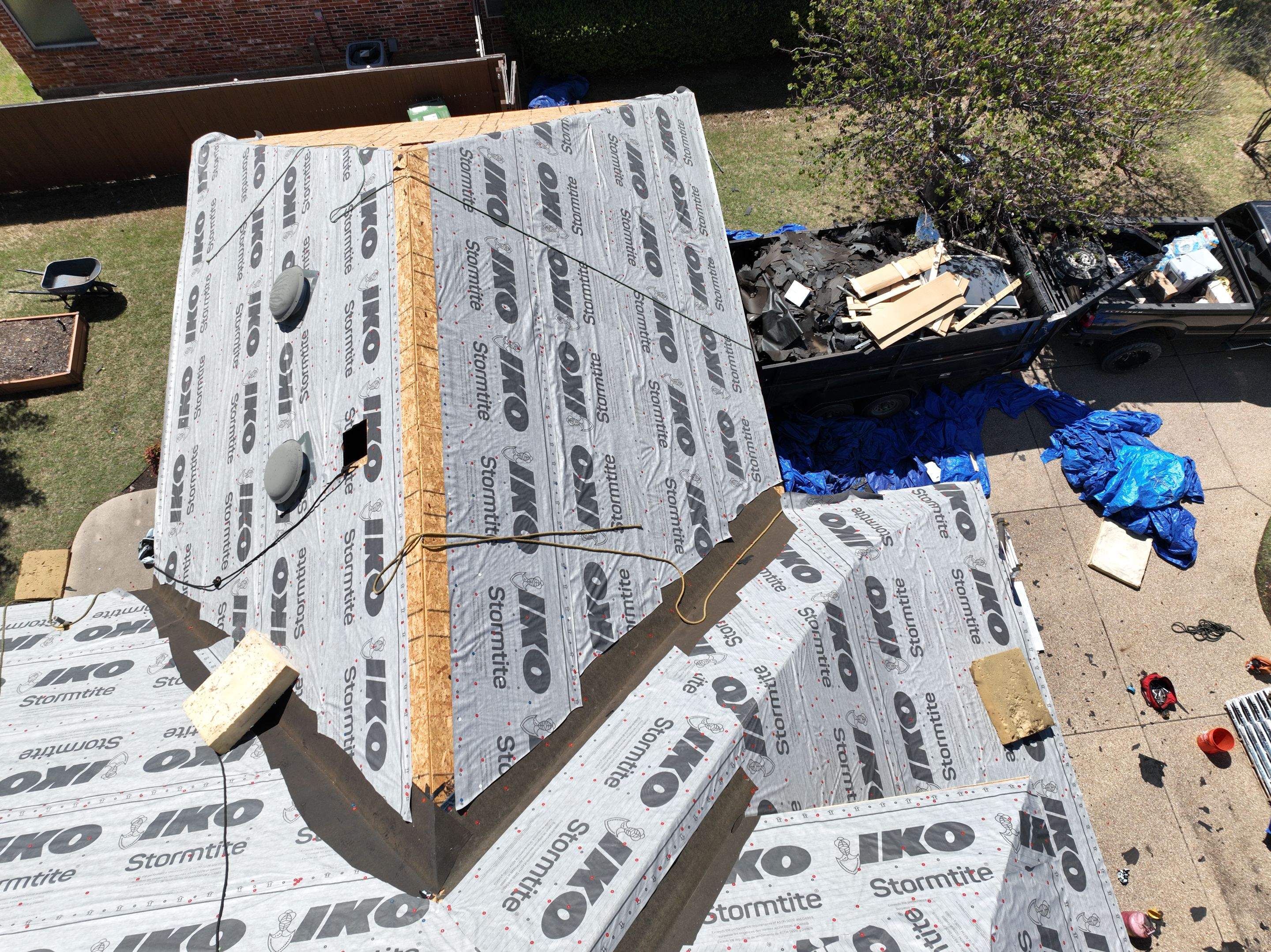 Residential Roofing Installation using Iko Dynasty by Becker Roofing and Exteriors