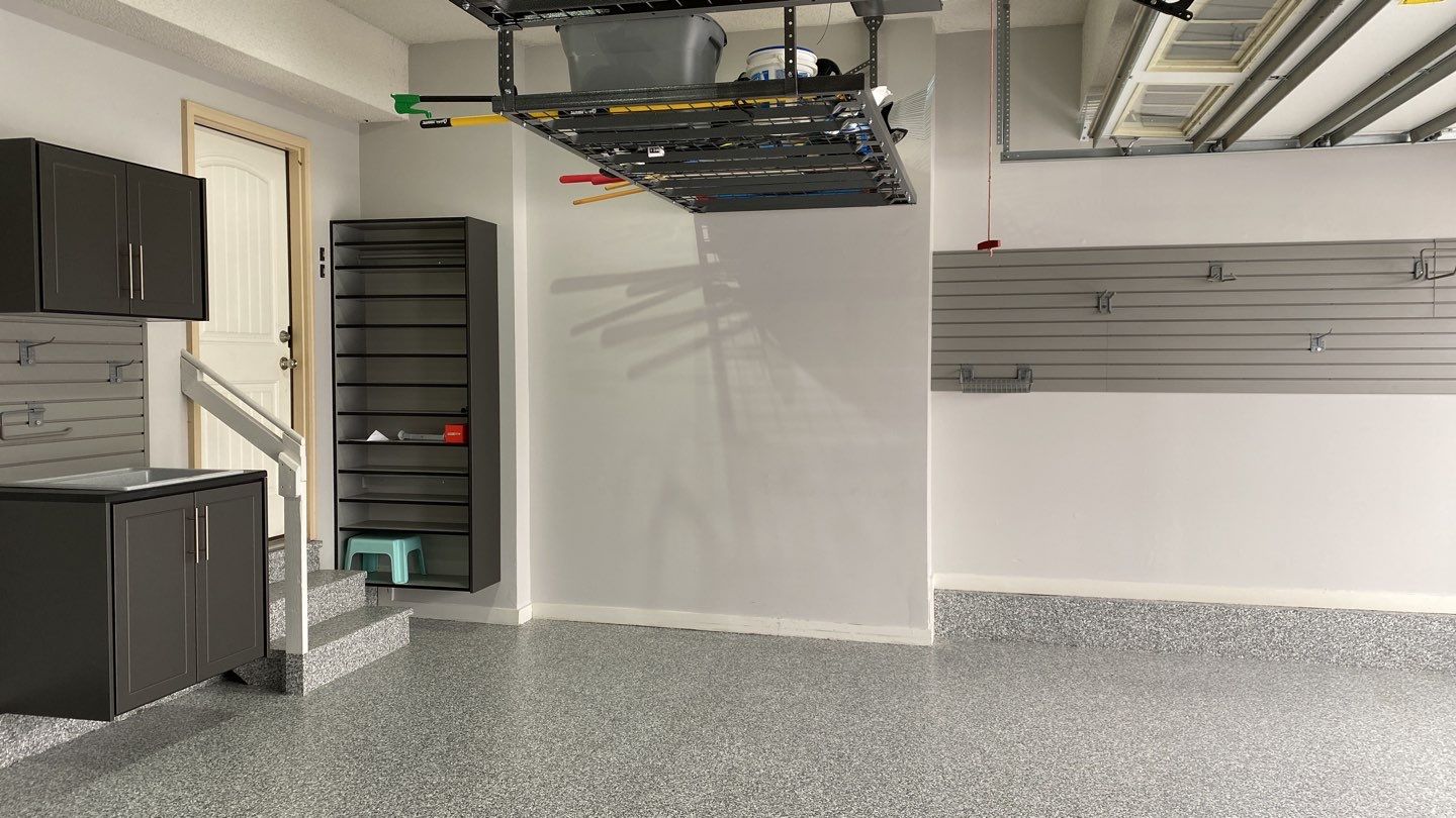 Ash D. Upgrades his new garage! by Banner Garage