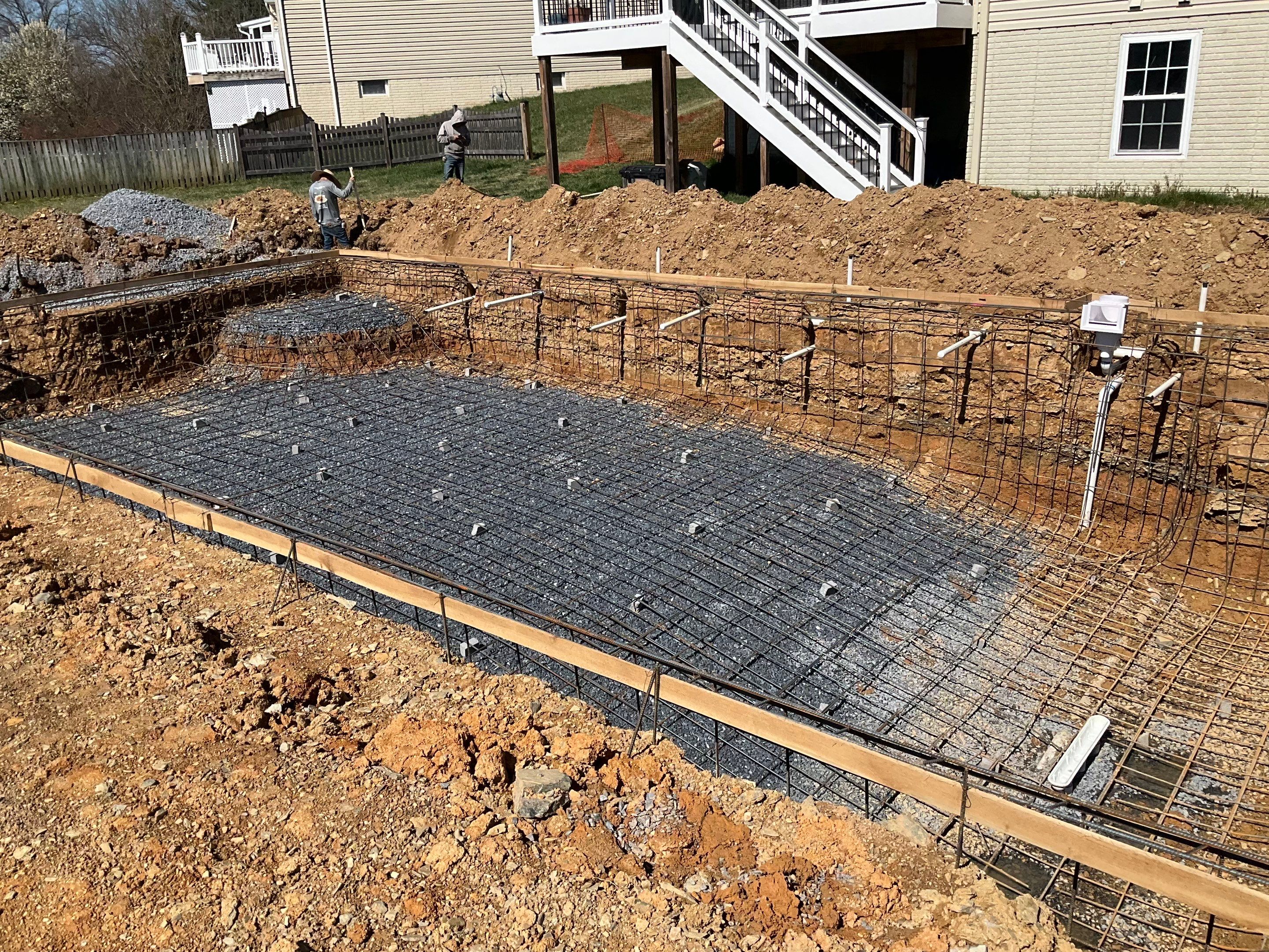Gunite Pool with an Auto Cover by Elysium Pools