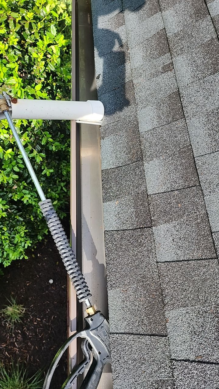 House Wash using cleaner by Power Wash Masters LLC