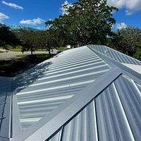 24ga 1" Nail-Strip Mill Finish by Total Roofing System The Metal Roof Experts