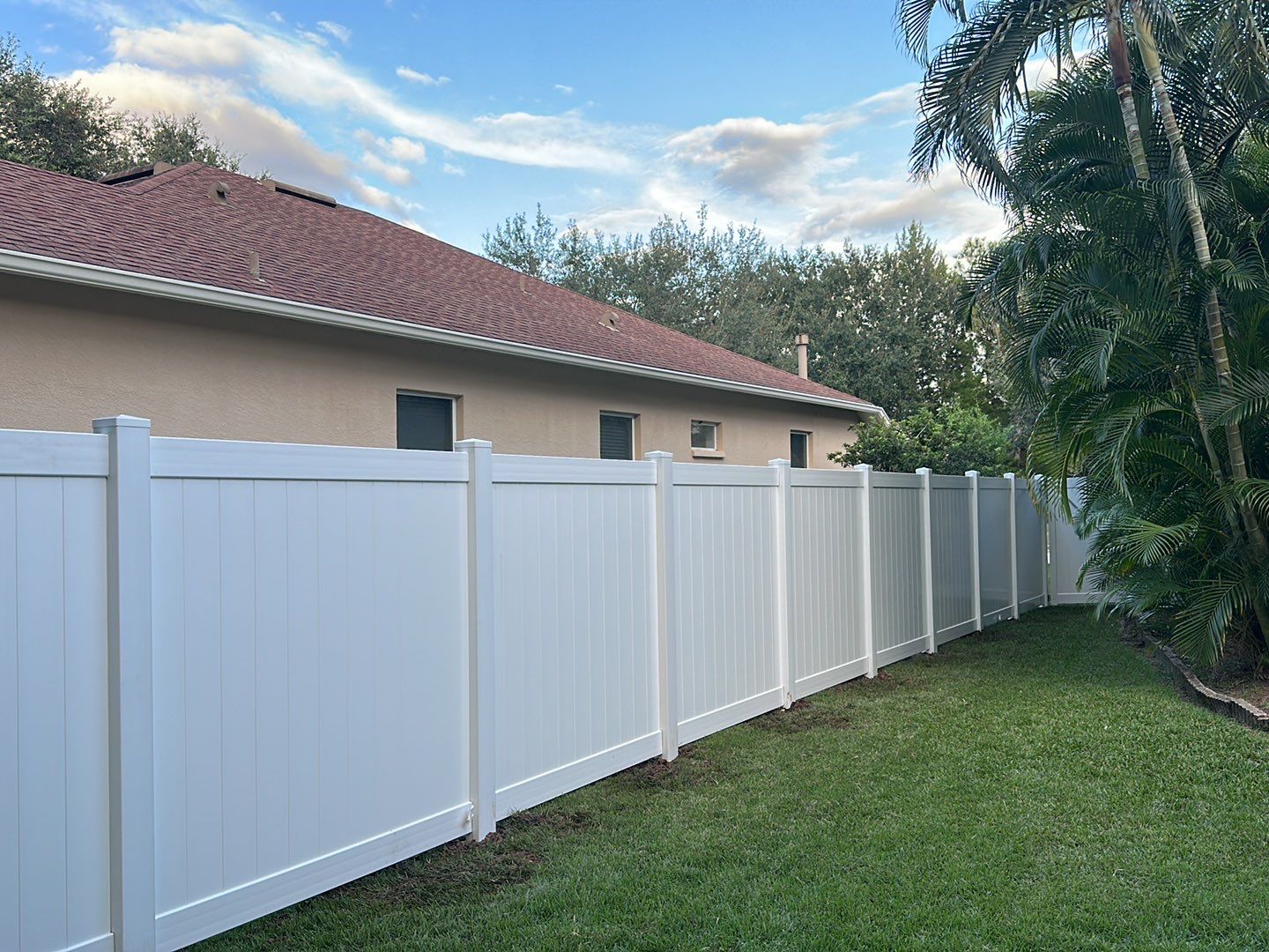 176ft Vinyl privacy & picket combo package by Asap fence and gates, LLC
