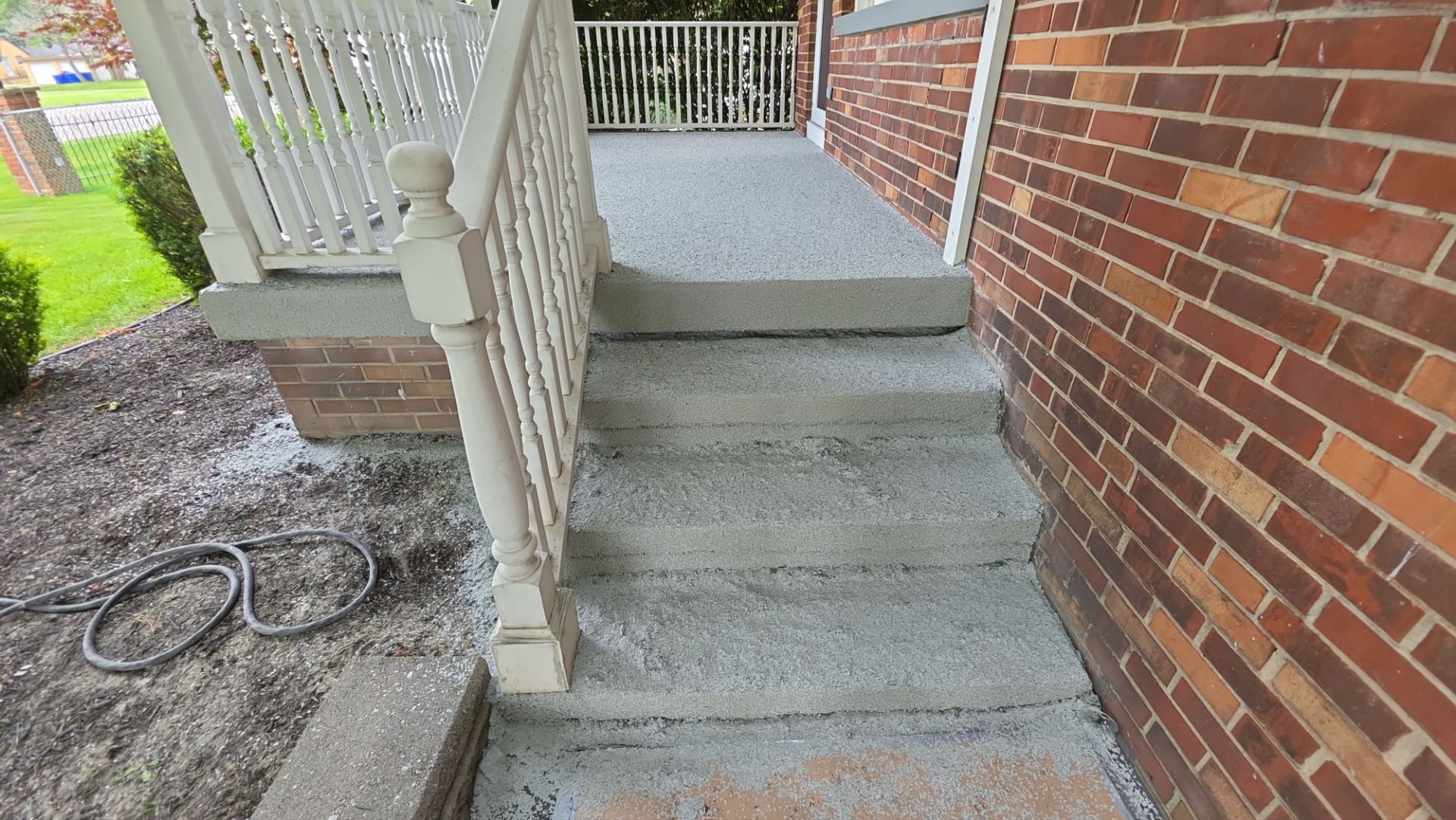 Porch Rehab/Makeover by Xfactor Coatings 