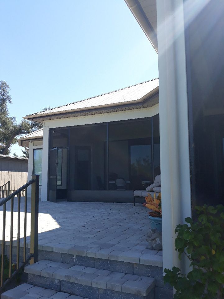 Gutter Installation using Half Round Seamless Gutters by Gutter Professors