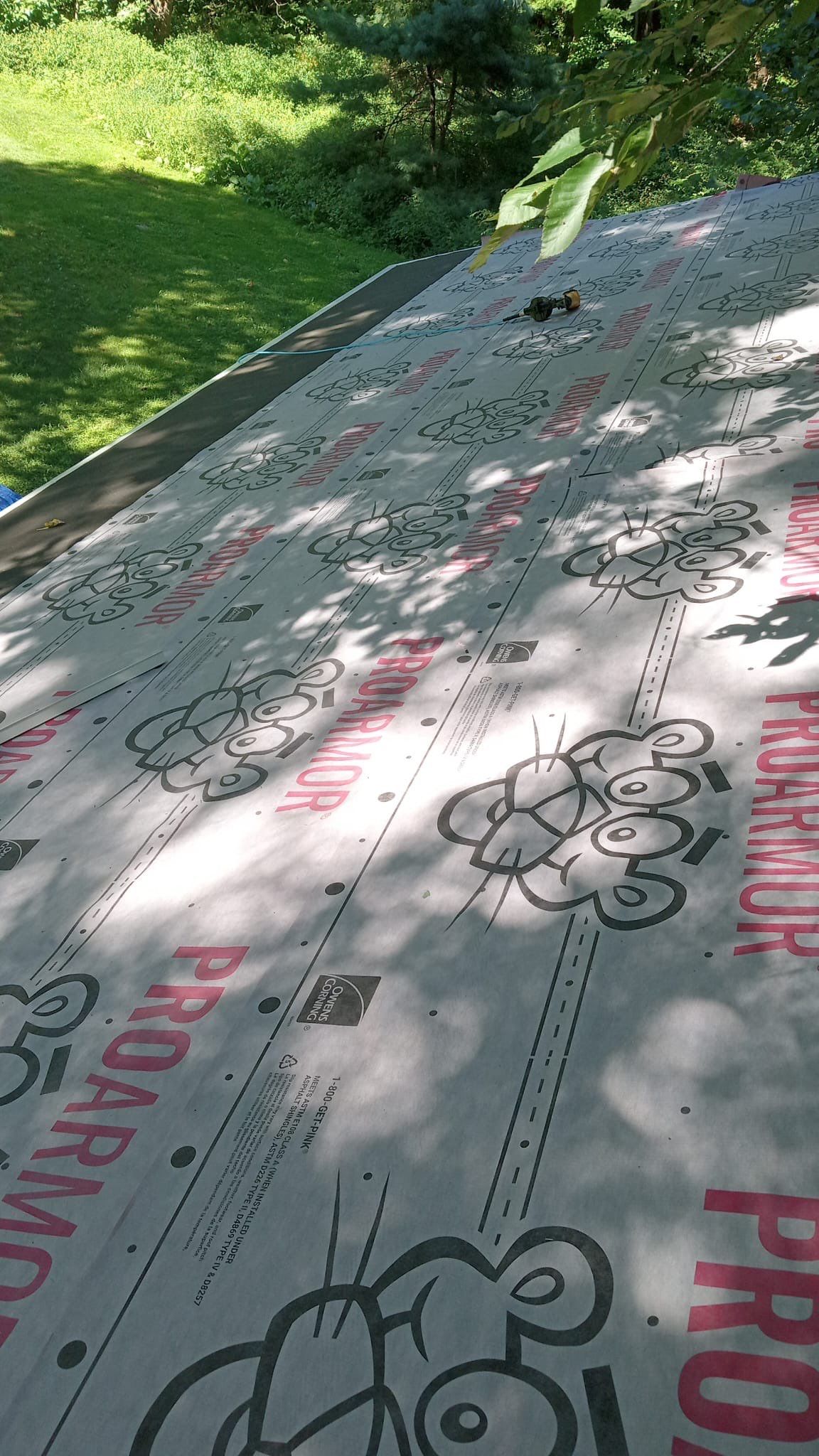 Residential Roofing Installation using Owens Corning TruDefinition Duration AR - Onyx Black & New Siding Using Mainstreet Charcoal Gray by A Plus Exterior