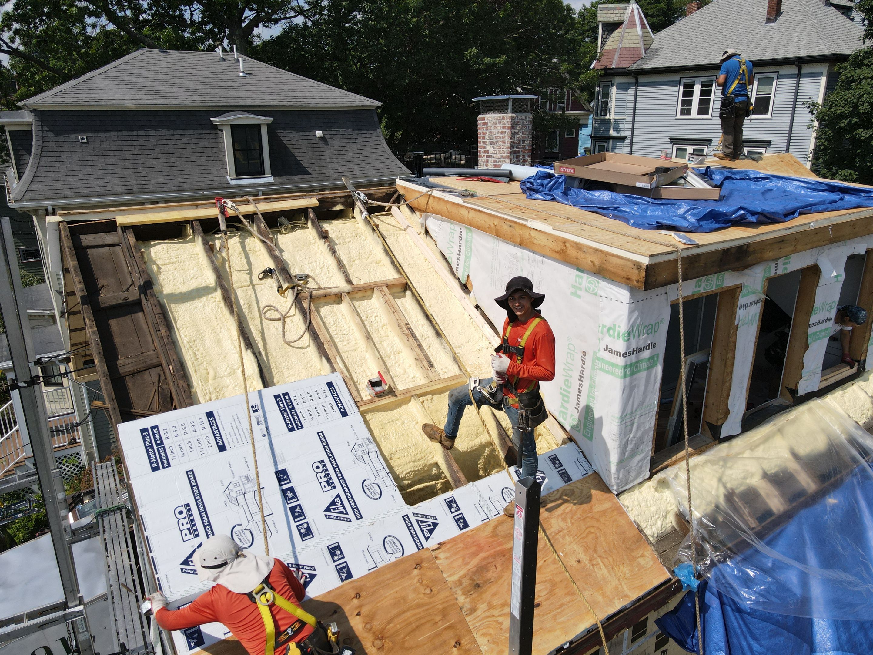 Siding Installation using James Hardie by UBrothers Construction