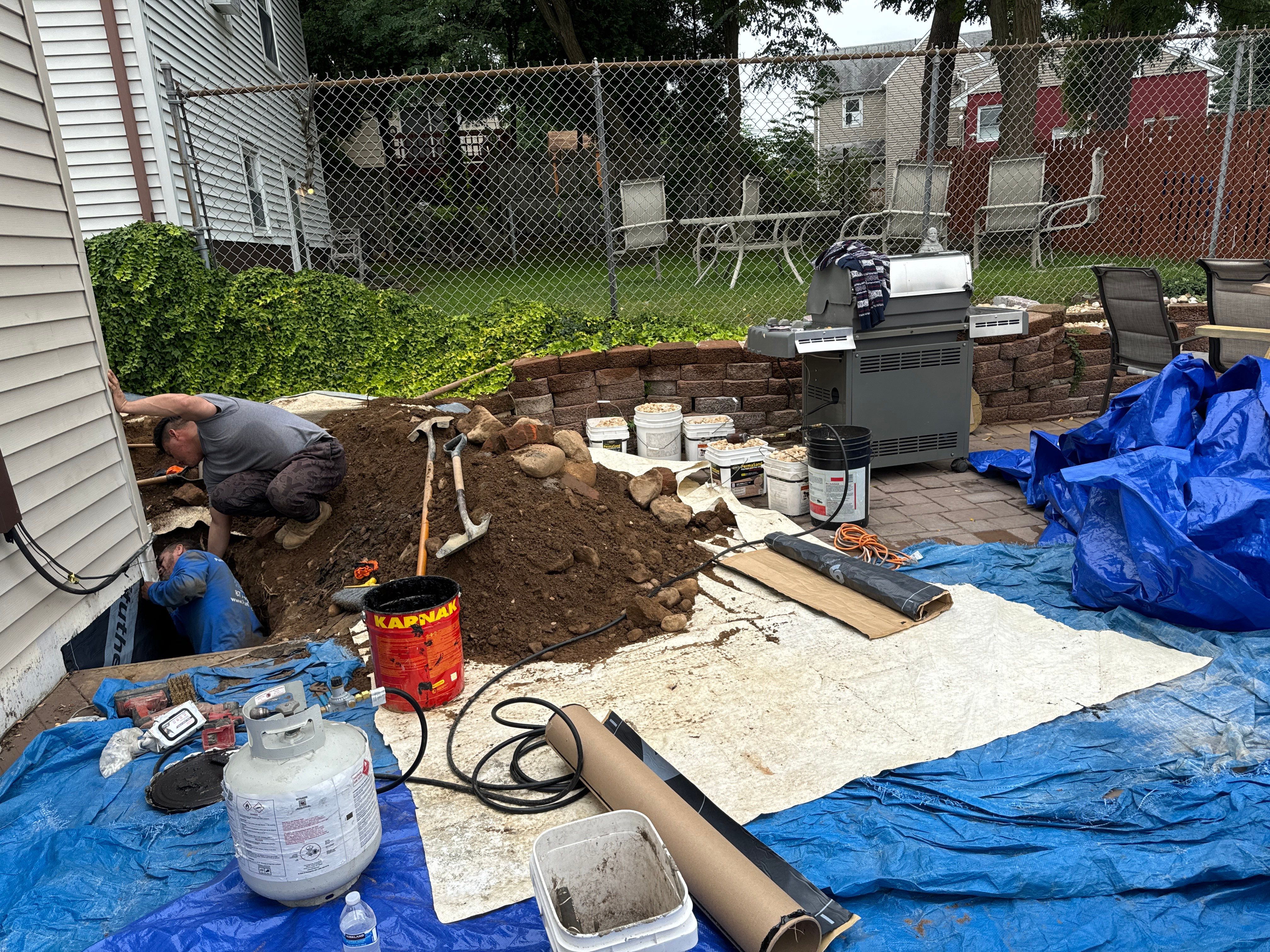 Basement Waterproofing Parsippany NJ by Pure Service Pro, LLC 