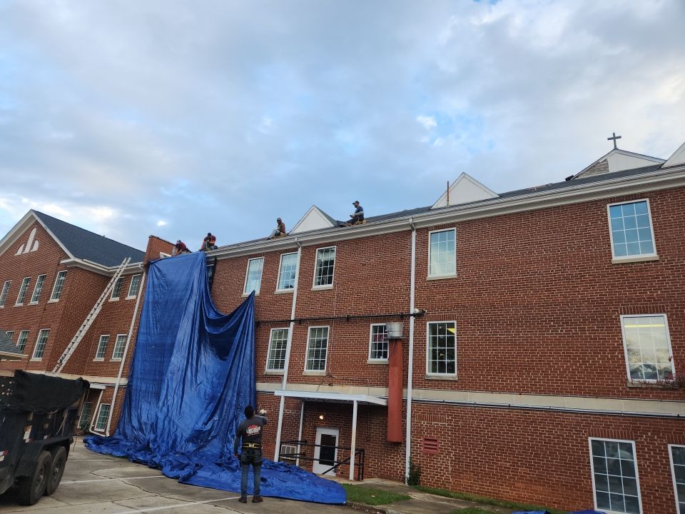 Mebane United Methodist Church by Just In Time Roofing and Restoration