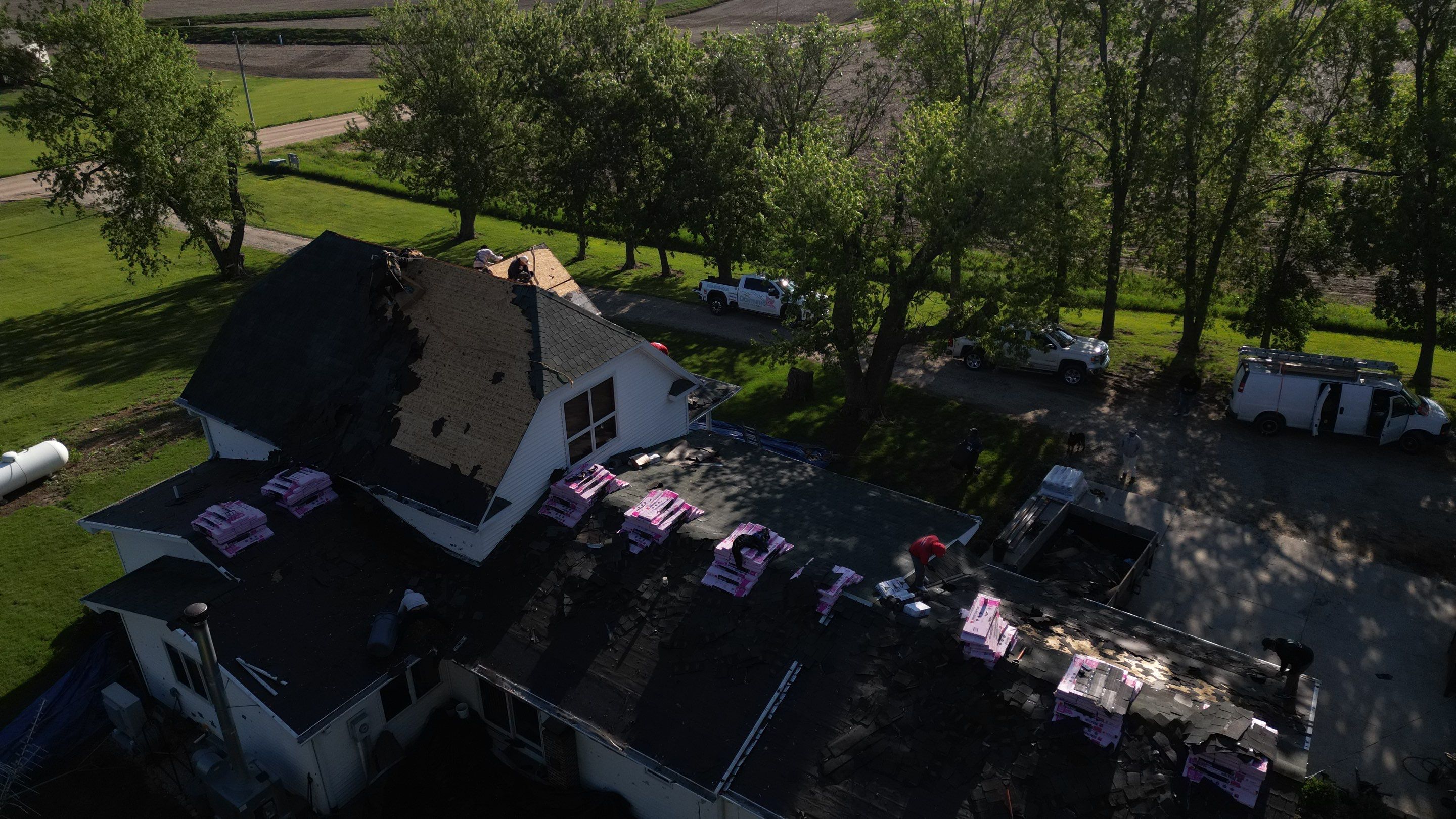 Residential Roofing Installation using Owens Corning Duration Driftwood by Lightning Exteriors
