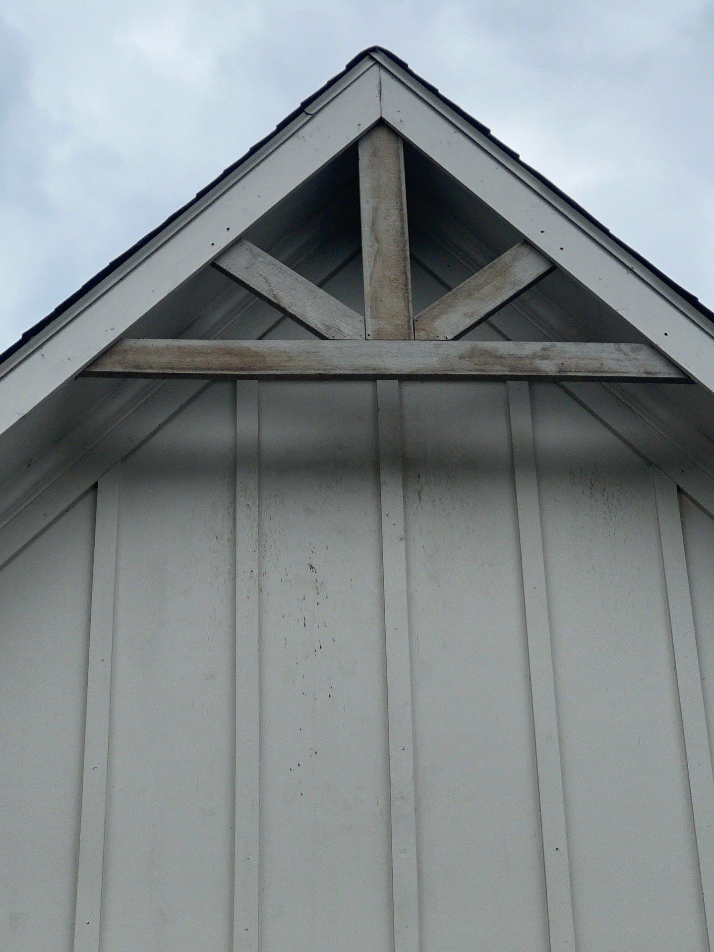 Custom Gable Bracket Replacement, Exterior Paint, and Deck Stain in Chamblee, GA by Nelson Exteriors 