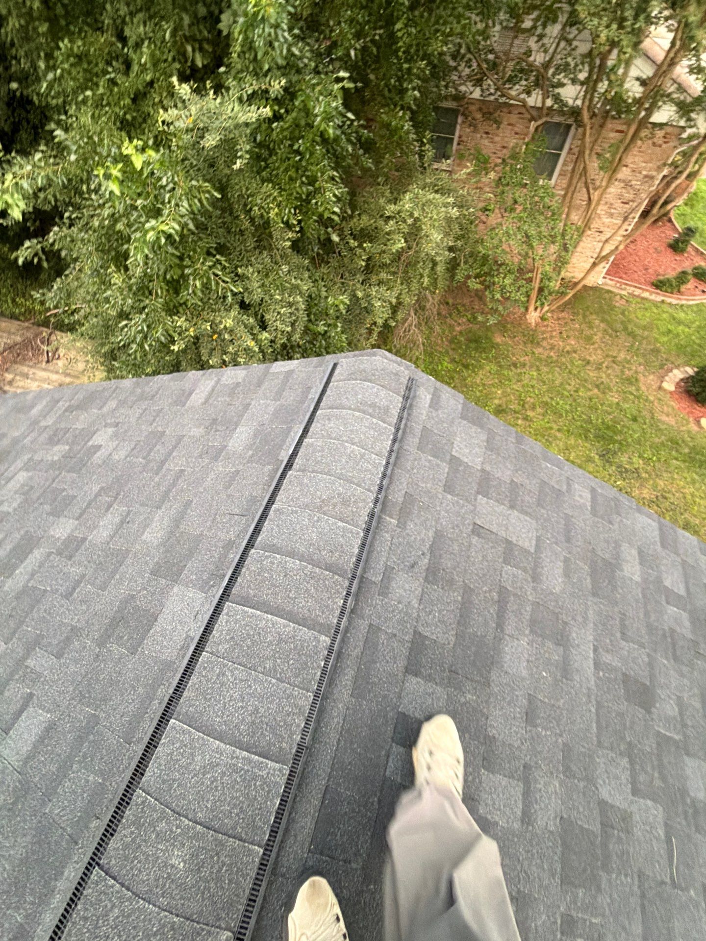Asphalt Shingle Roof Replacement and Gutter Installation in Richmond by Cade Construction