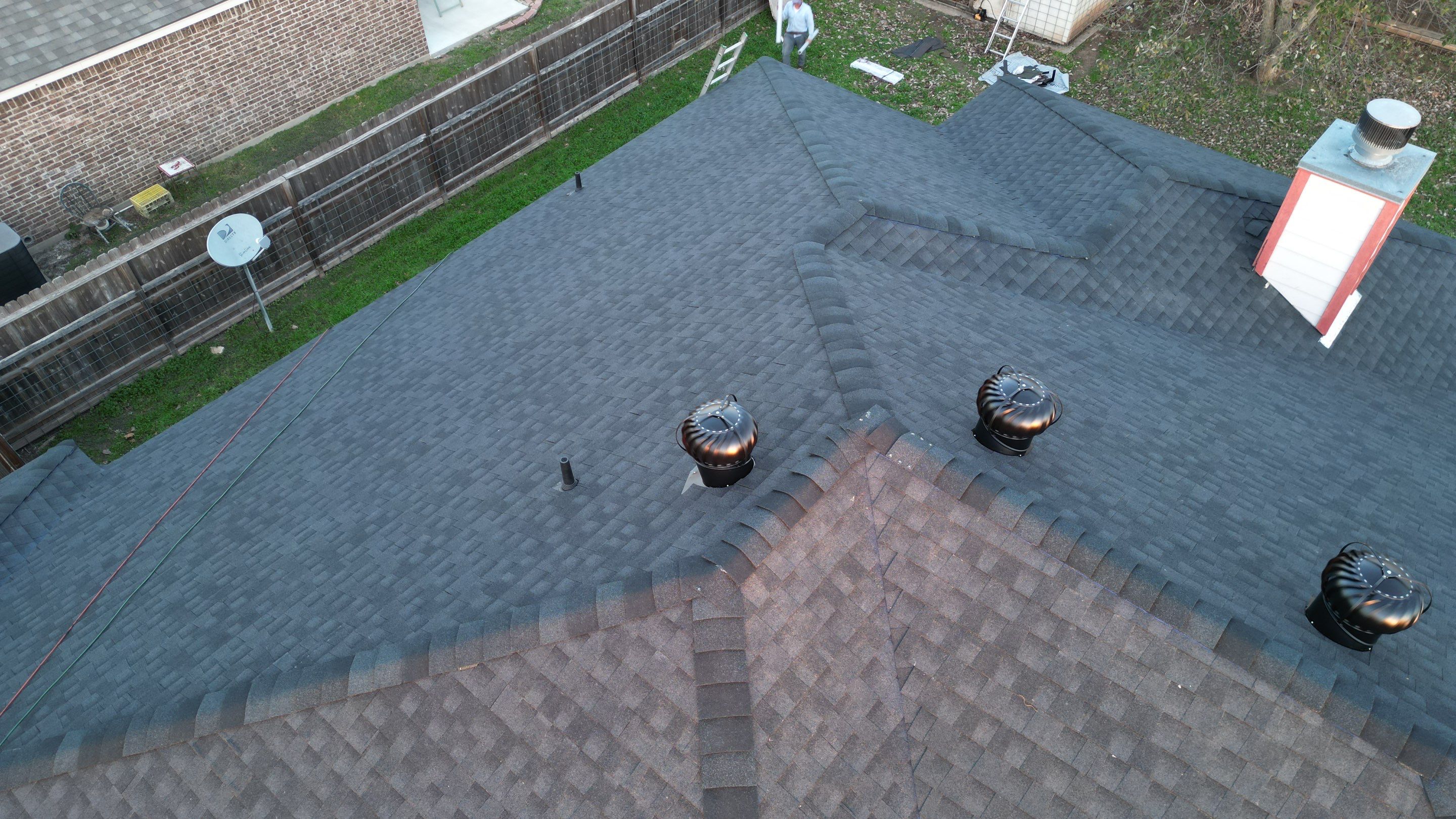 Temple TX — Hail Damage Roof Replacement & Chimney Cricket Installation, West Temple by ROAM Roof & Solar