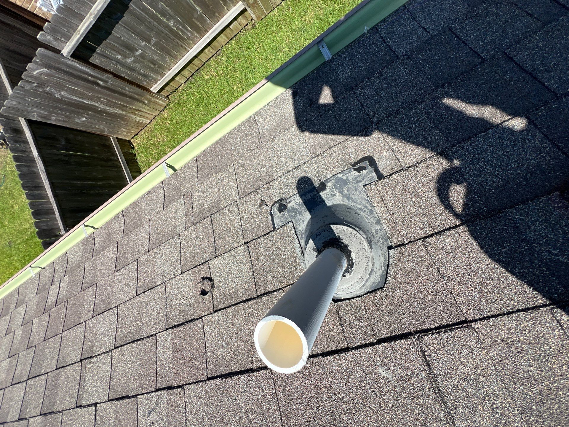 Hail Damage using Owen's Corning Duration (Lifetime) Shingles by Roof Repair Company