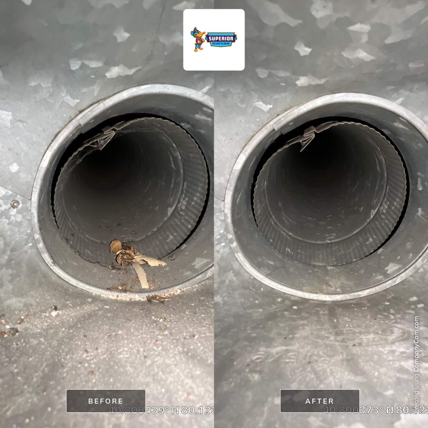 Air Duct Cleaning With a Vacuum Truck in Harmony, PA by Superior Air Duct Cleaning