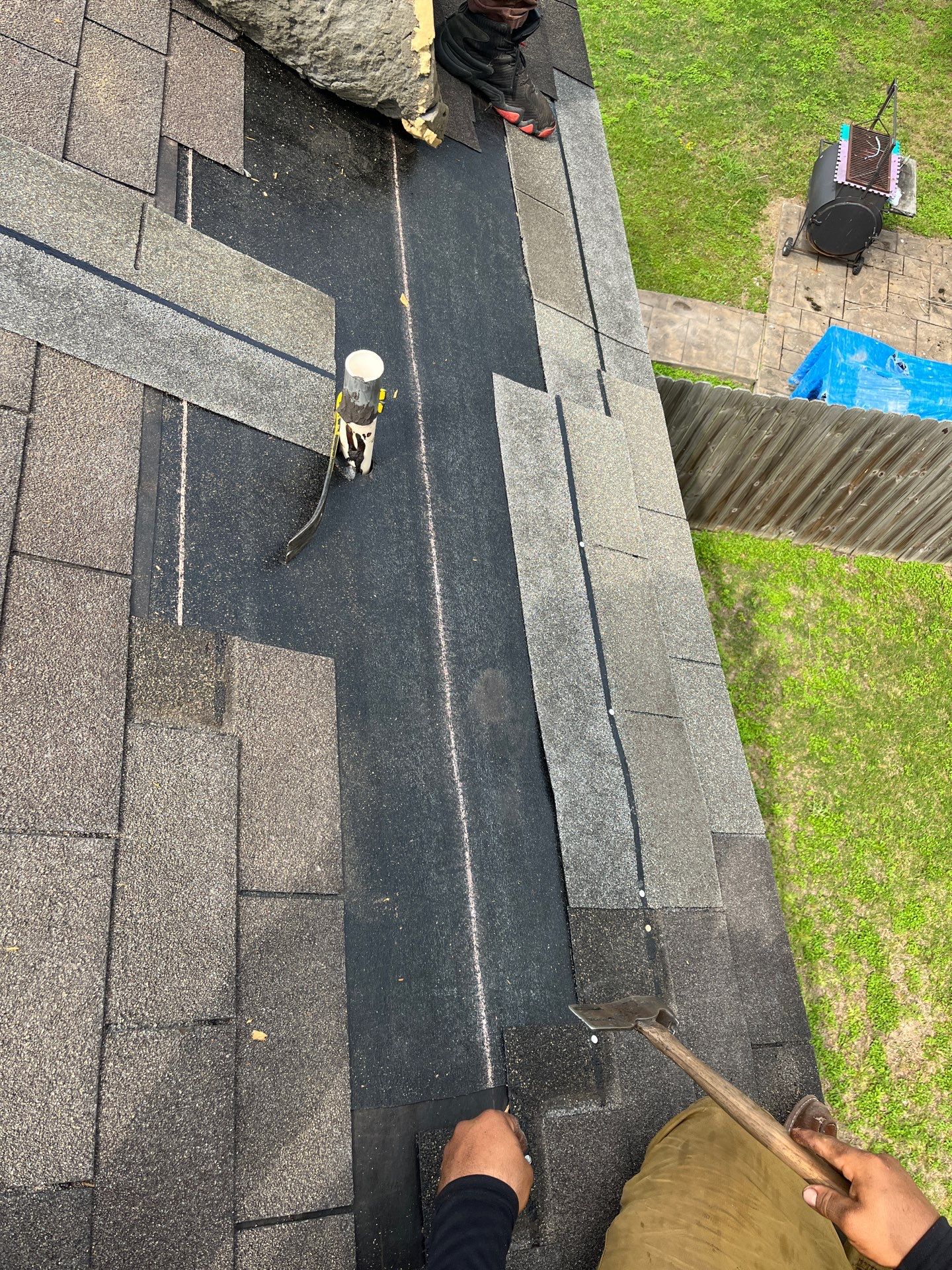 Residential Roofing Repair using Owen's Corning Duration (Lifetime) Shingles by Roof Repair Company