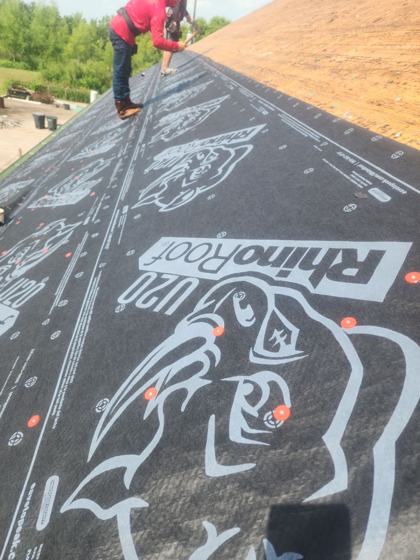 Residential Roofing Installation using Owen's Corning Duration (Lifetime) Shingles by Roof Repair Company