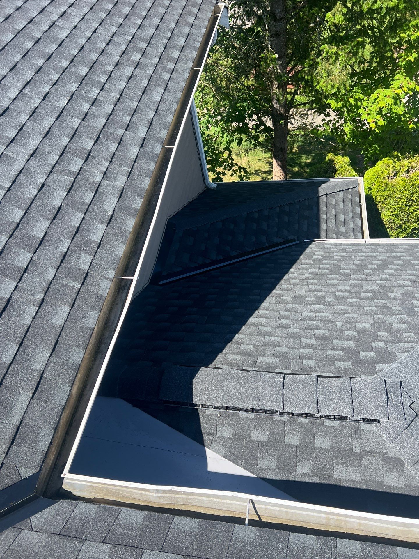 Residential Roofing Installation using GAF UHDZ Shingles by Roofing Formula LLC