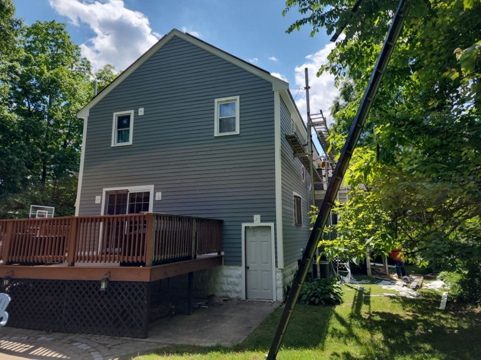 Siding Installation using James Hardie by UBrothers Construction