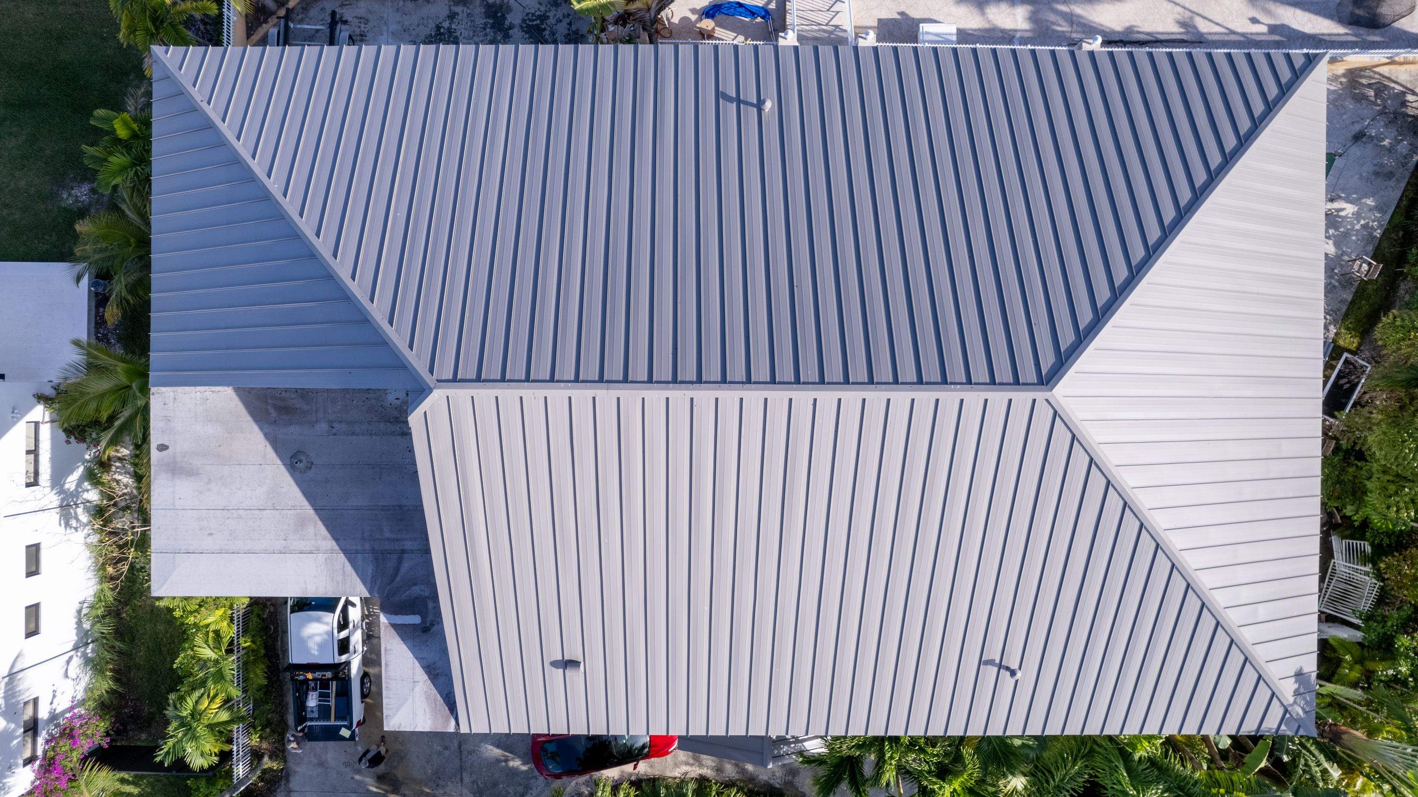 Metal Roof - Aluminum - Slate Gray by Istueta Roofing