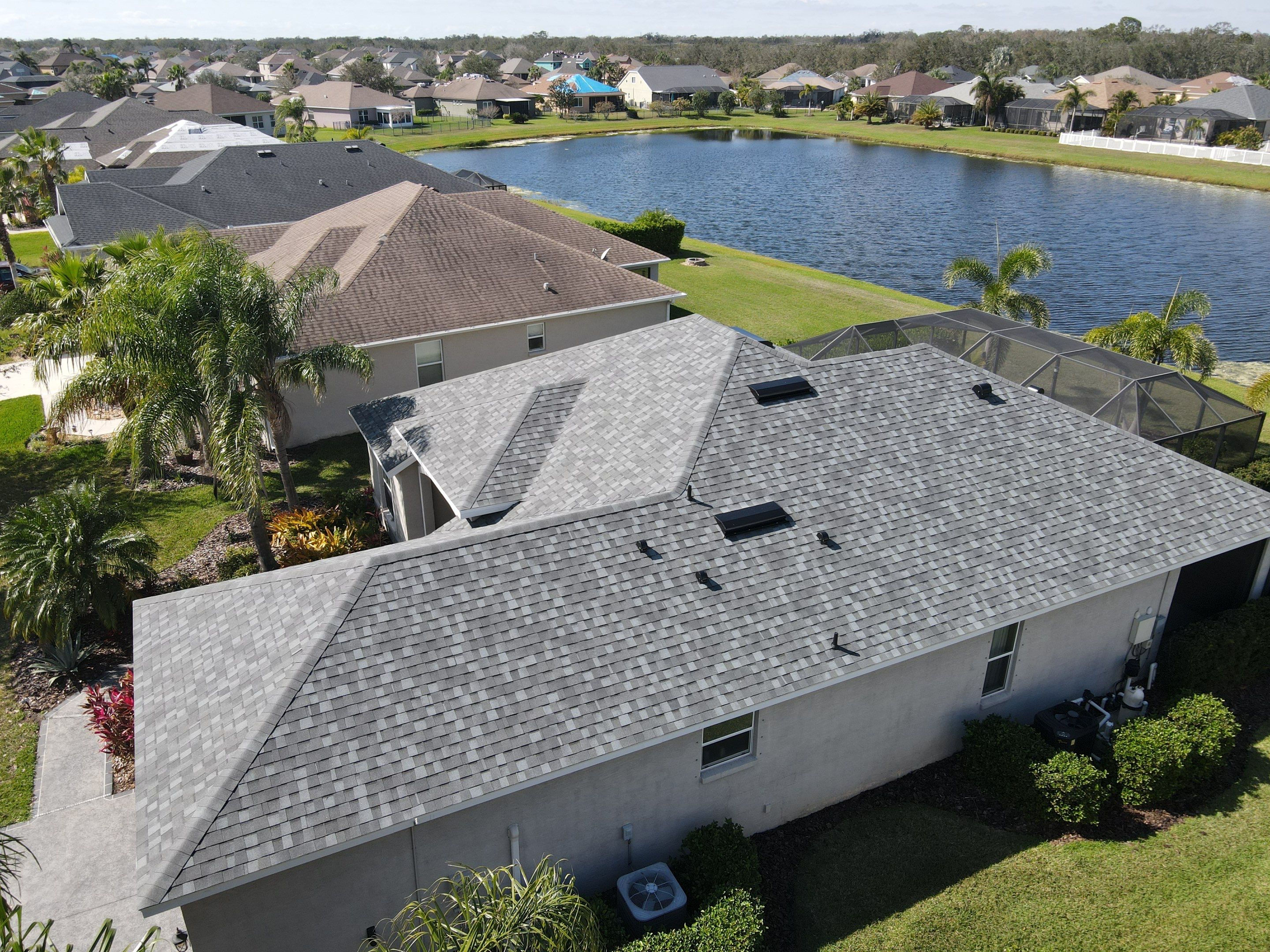 Roof Replacement in Parrish Fl. by Steadfast Roofing 