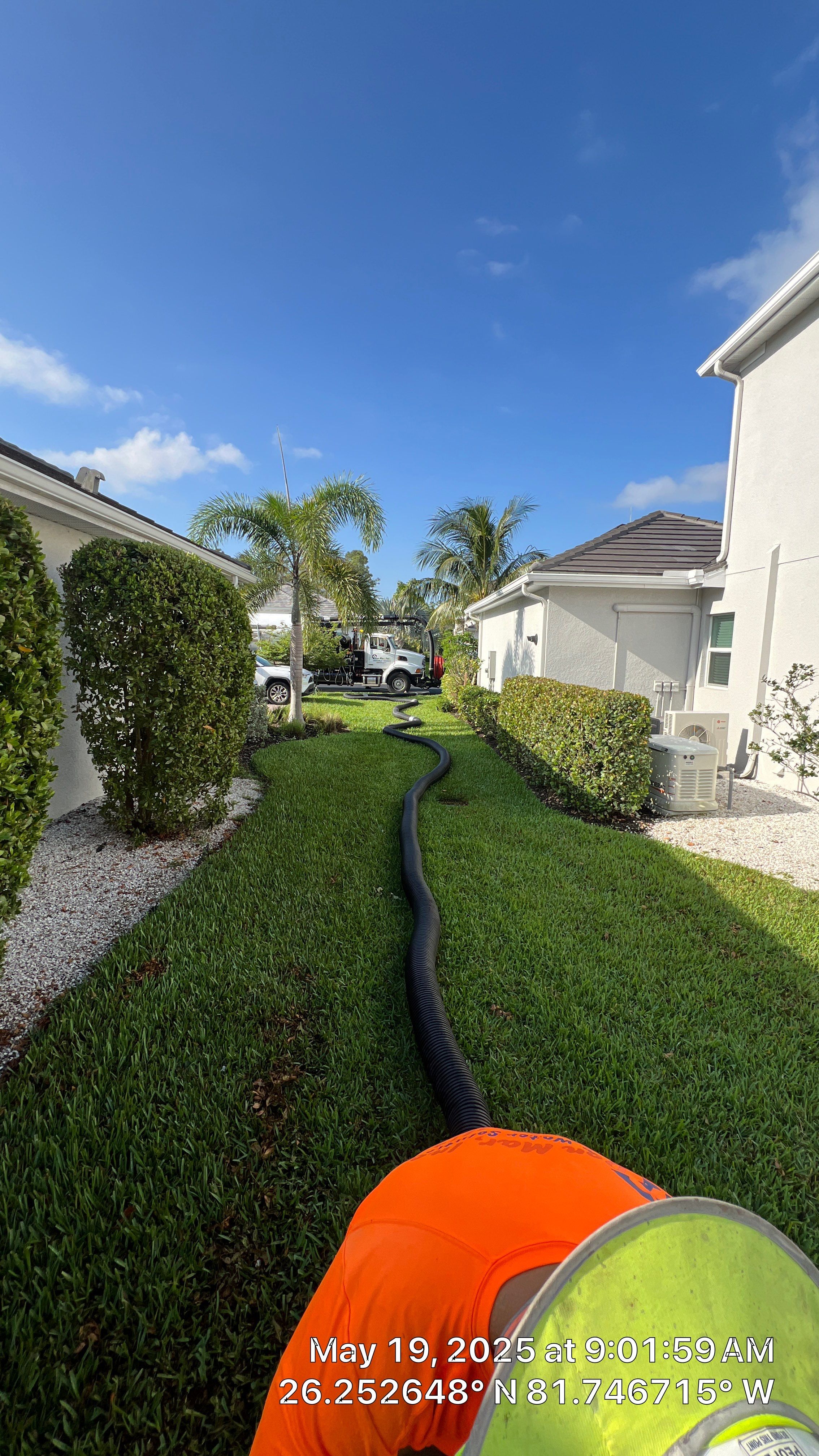 North Naples Community Stormwater Catch Basin Cleaning by APS Power & Water