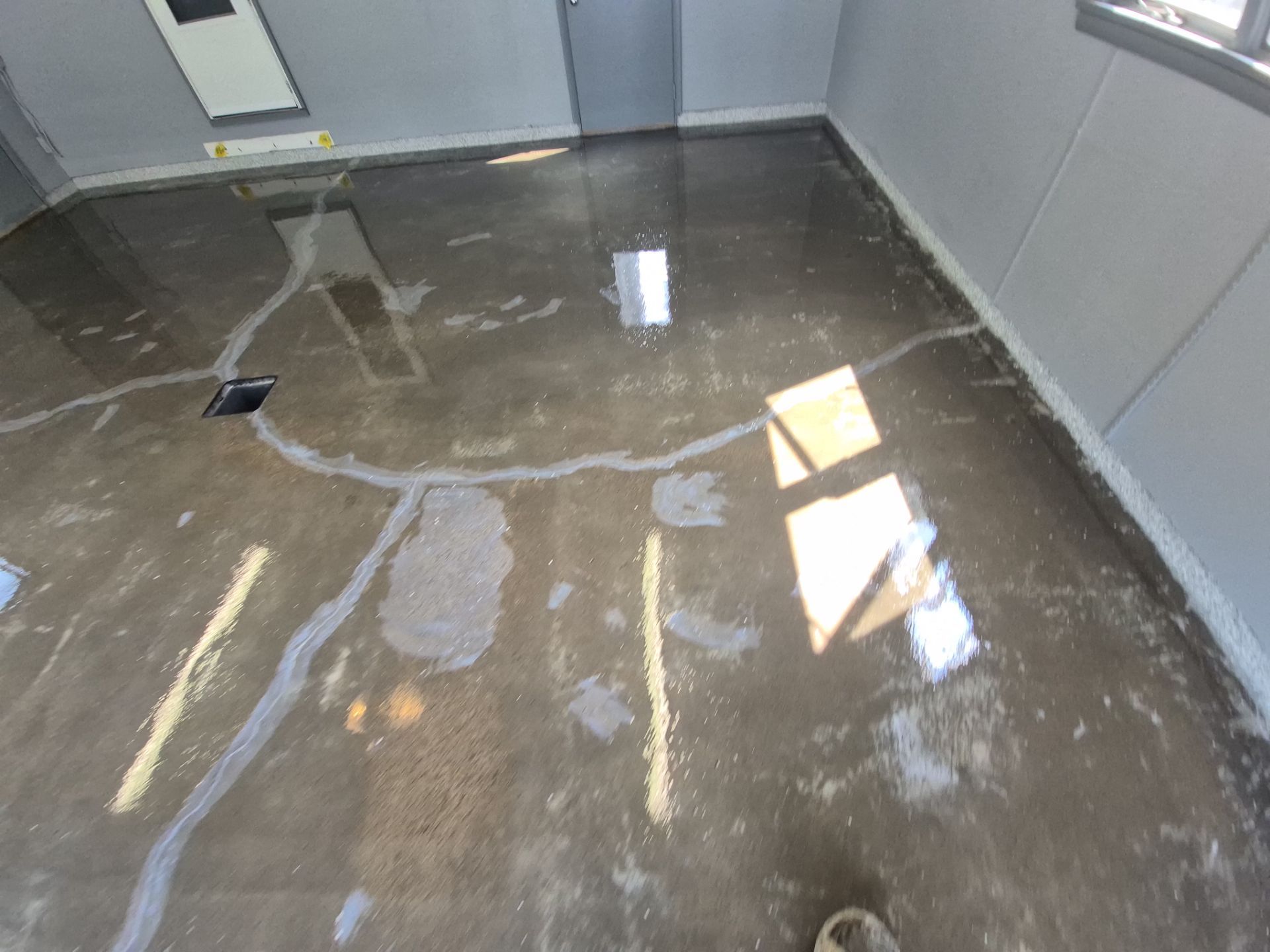 Project in Linwood by Wise Coatings of Central Michigan