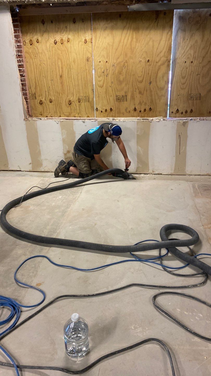 Basement using Mount Everest by Select Painting, Coatings & Garage Cabinets