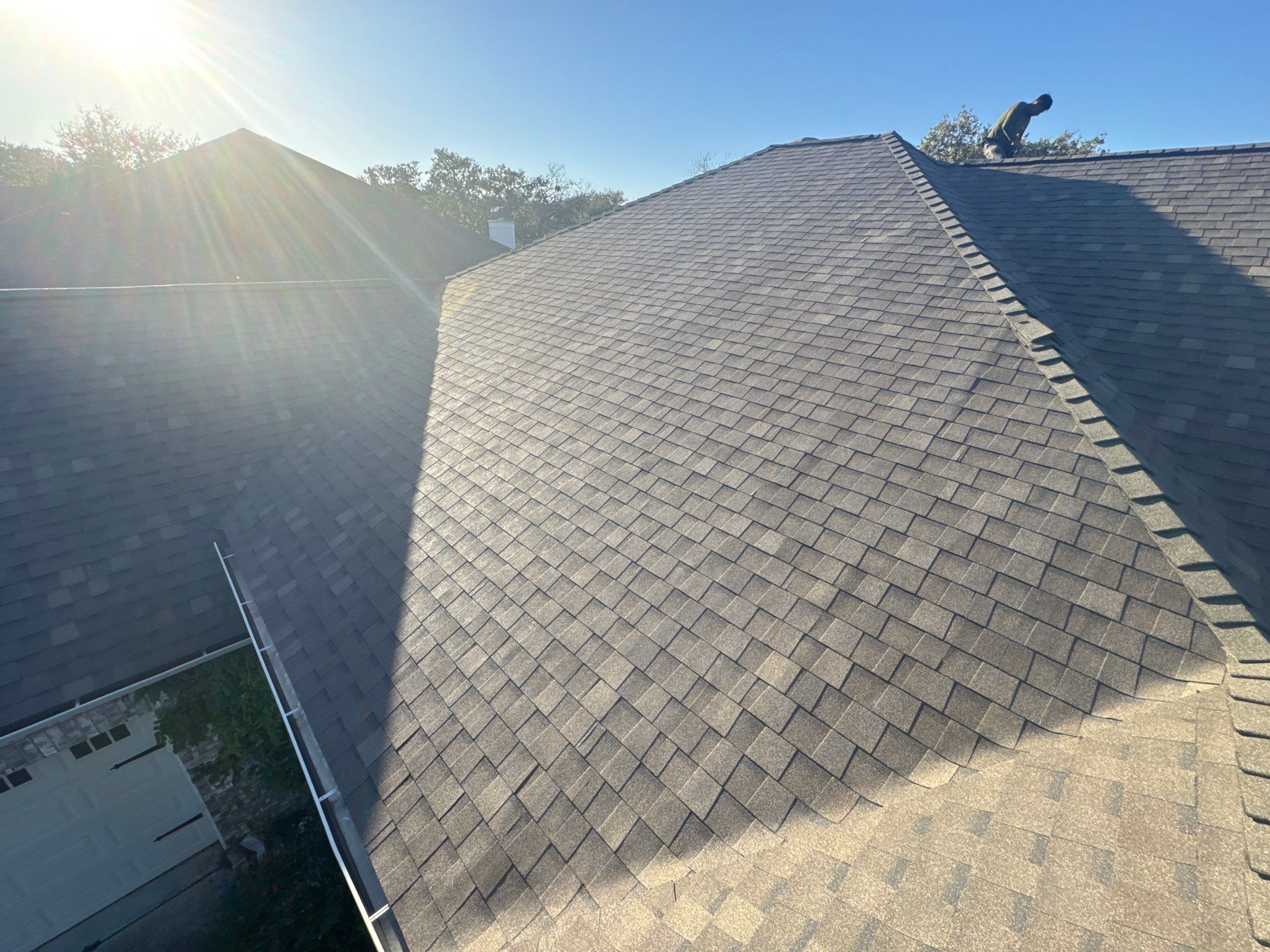 Residential Roof Replacement using ATLAS PINNACLE IR - WEATHEREDWOOD by Elite Roofing LLC