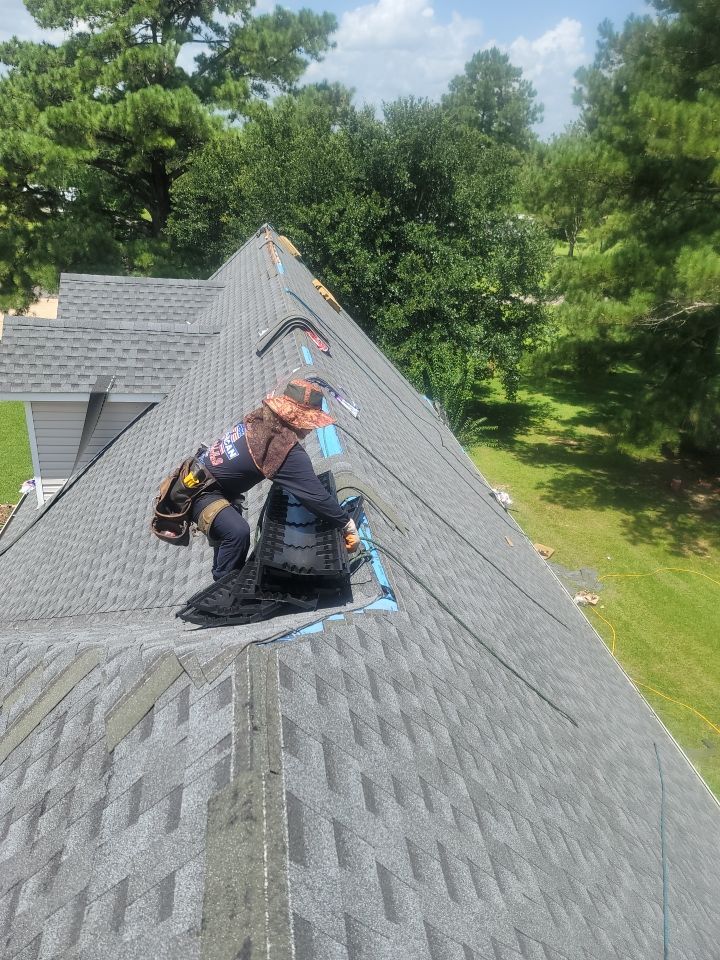 Residential Roofing Installation using Roof Replacement by American Roofing & Construction LLC