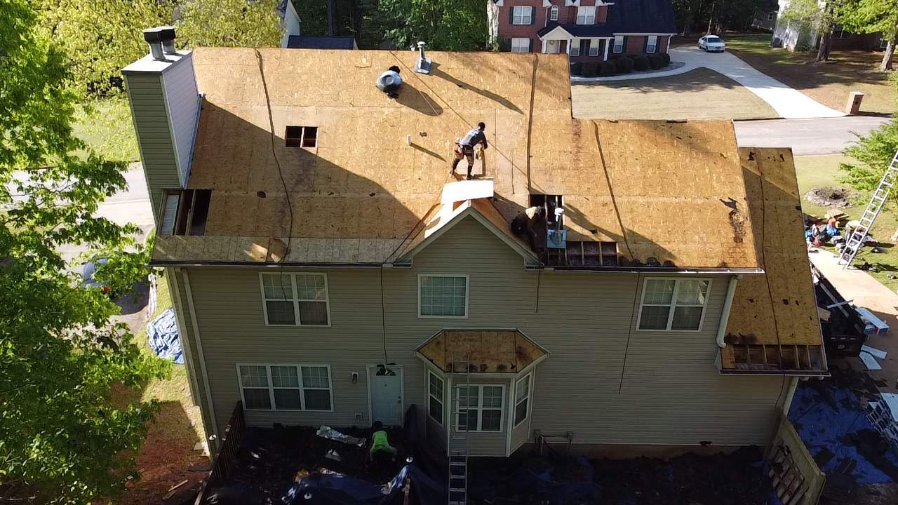 Residential Roofing Installation using asphalt shingle roofing by Galian Roofing LLC