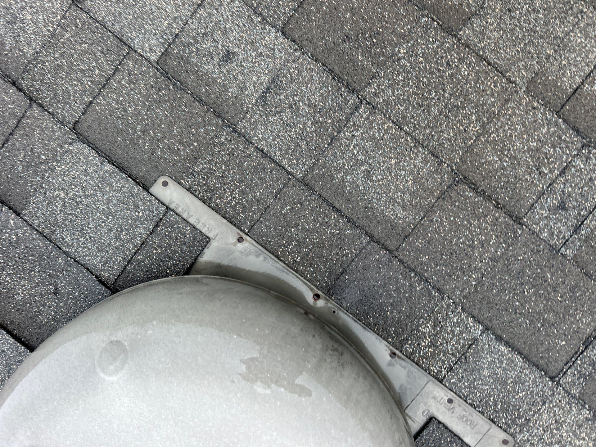 Hail Damage using Owen's Corning Duration (Lifetime) Shingles by Roof Repair Company