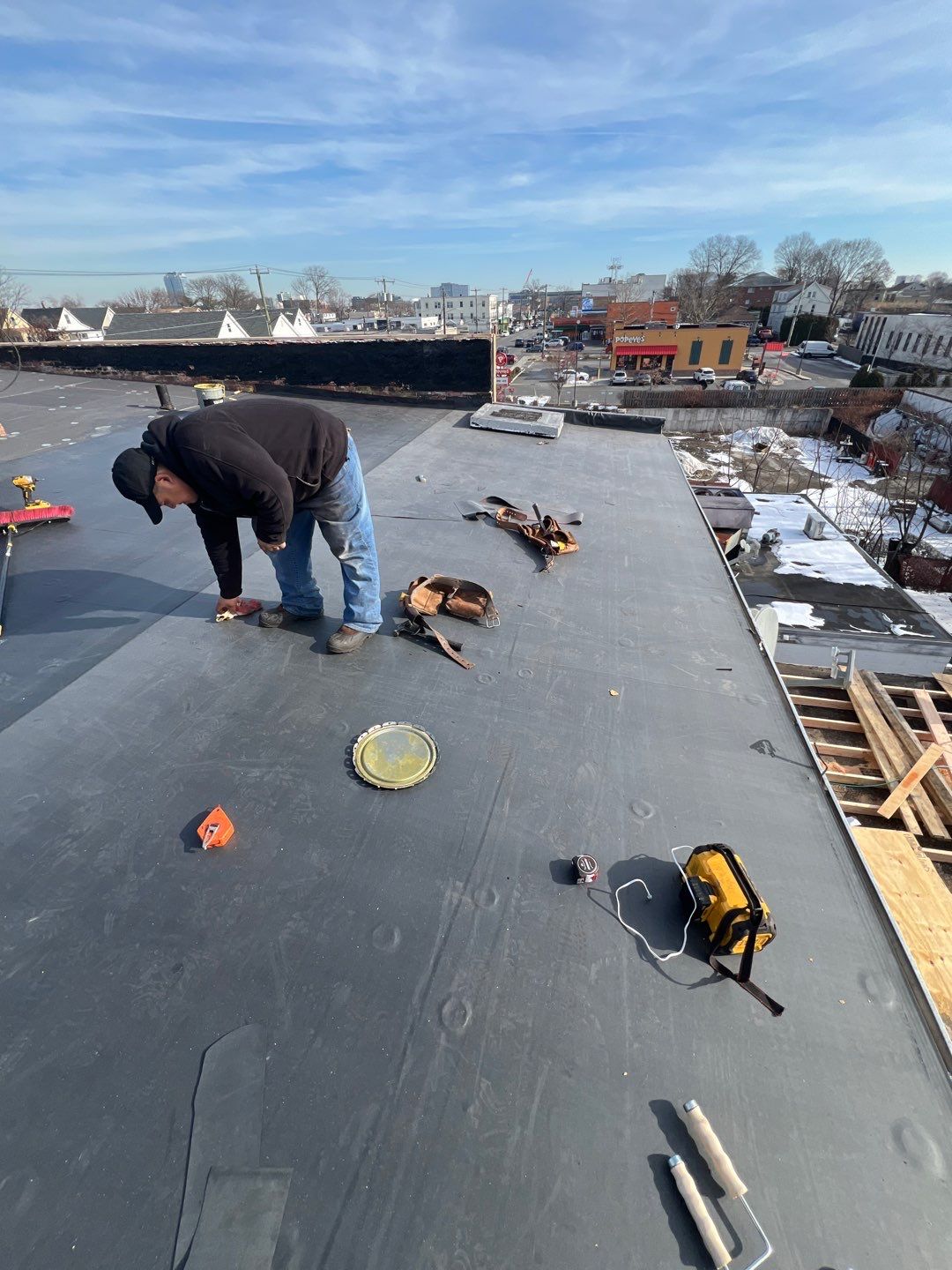 Modified Bitumane Membrane by Reimagine Roofing