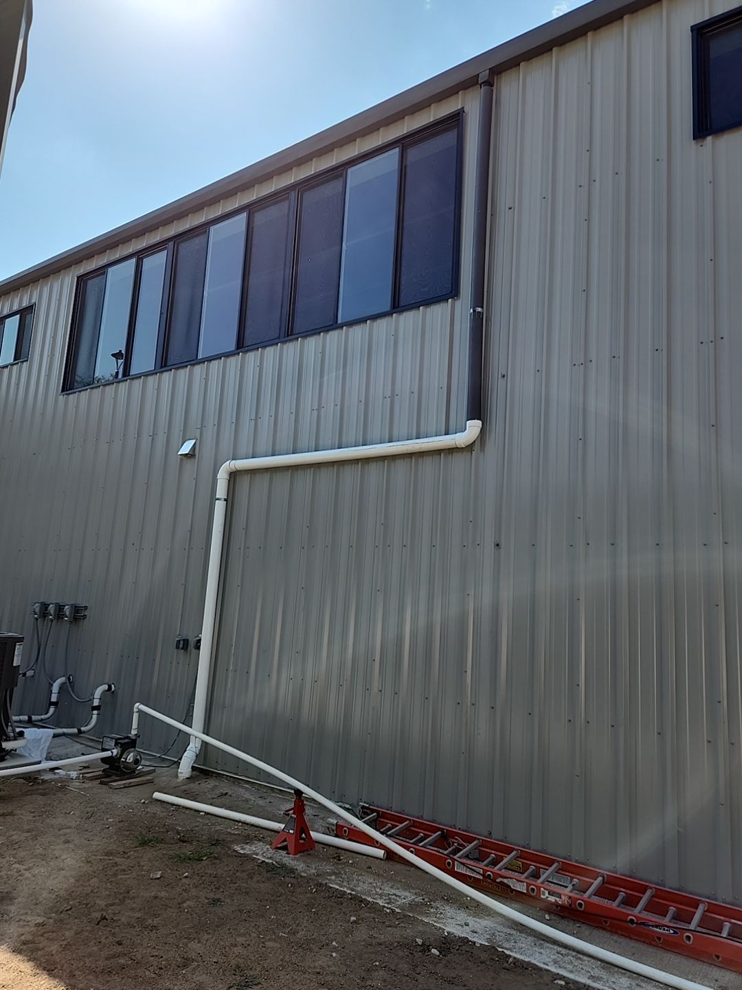Commercial structure utilizing rainwater harvesting for all its water needs! by Hill Country Rain Water