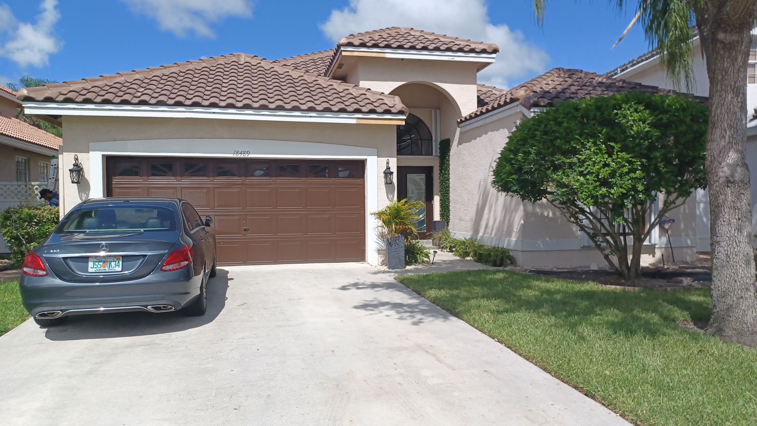Residential Roofing Installation using Eagle Roofing Tile by BLUES BROTHERS ROOFING