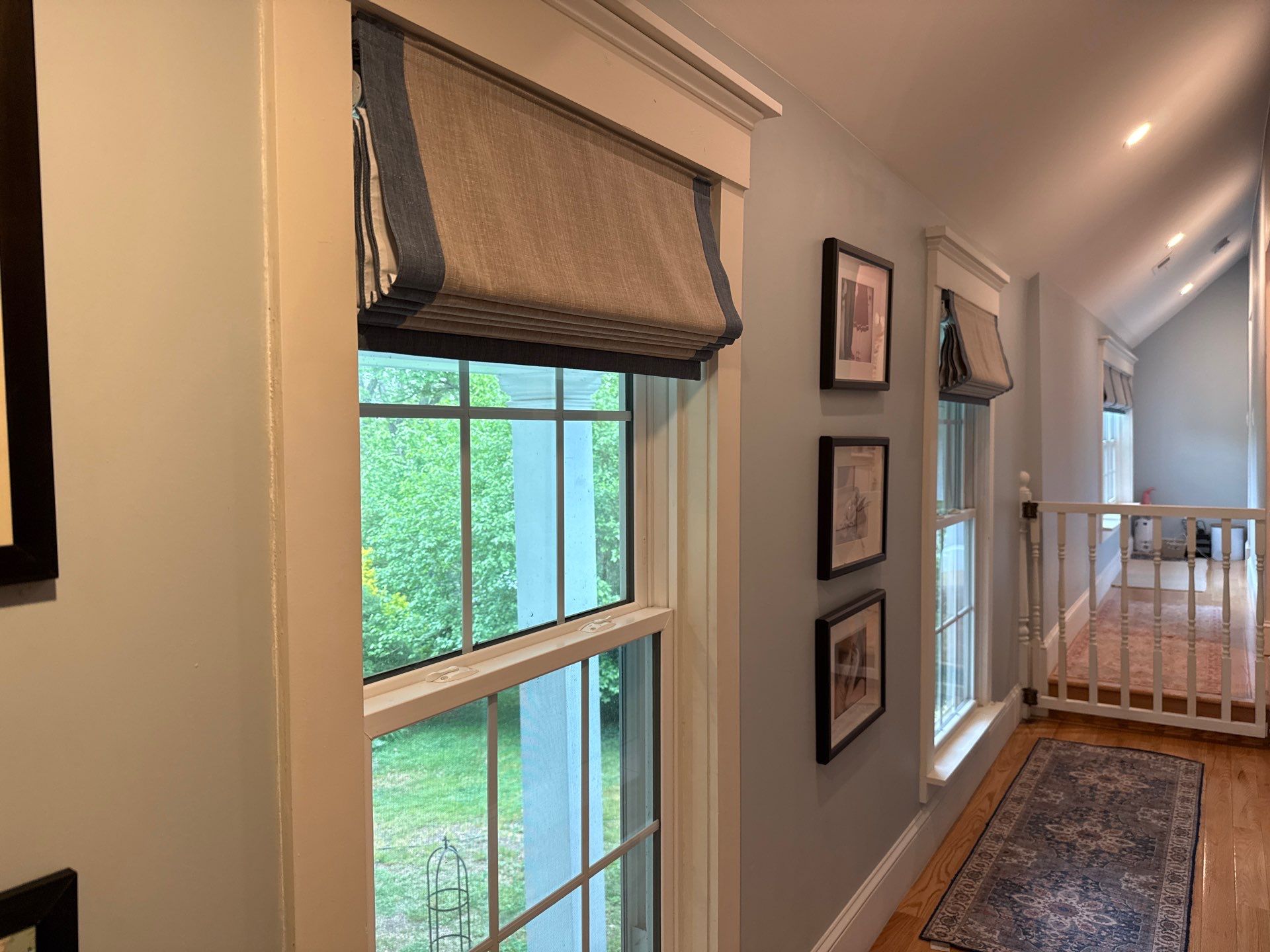 Roman Shade Project in Owings, MD by Southern Maryland Custom Blinds
