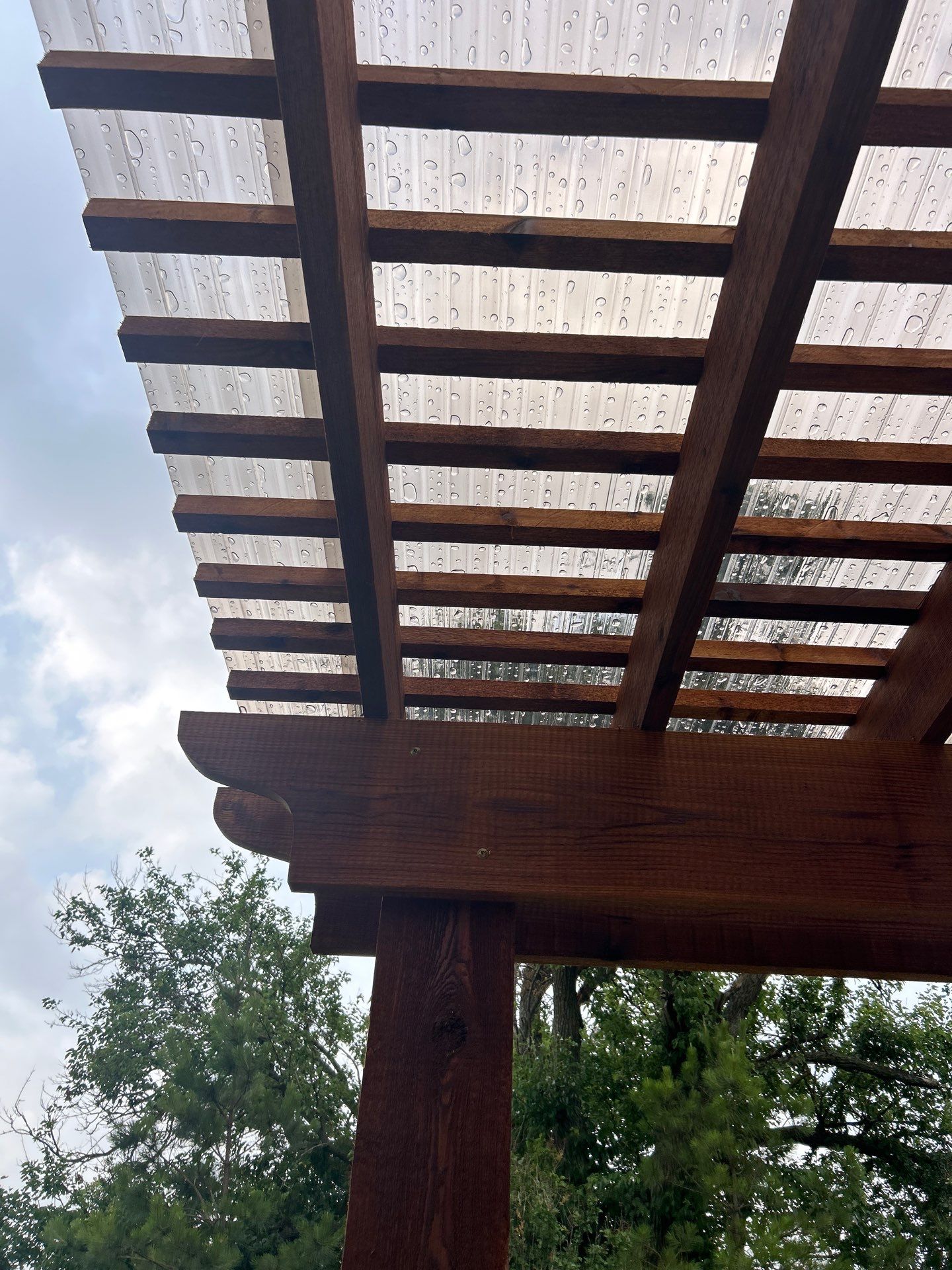 Pergola Build in Edmond, OK by McCann's Roofing and Construction